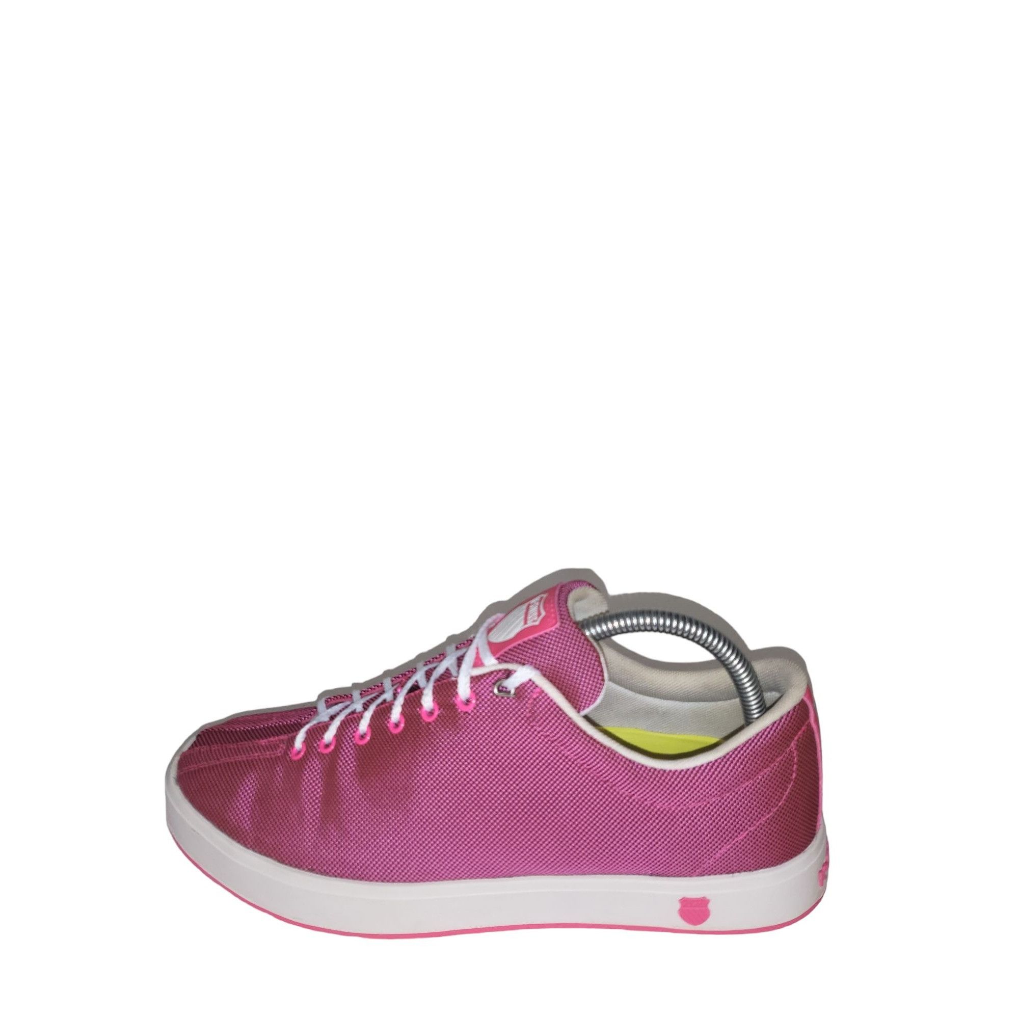 K-Swiss K Swiss Tennis Sneakers Women Sz 10 Lace Up Pink Black Athle Size US 10 / IT 40 - 1 Thumbnail
