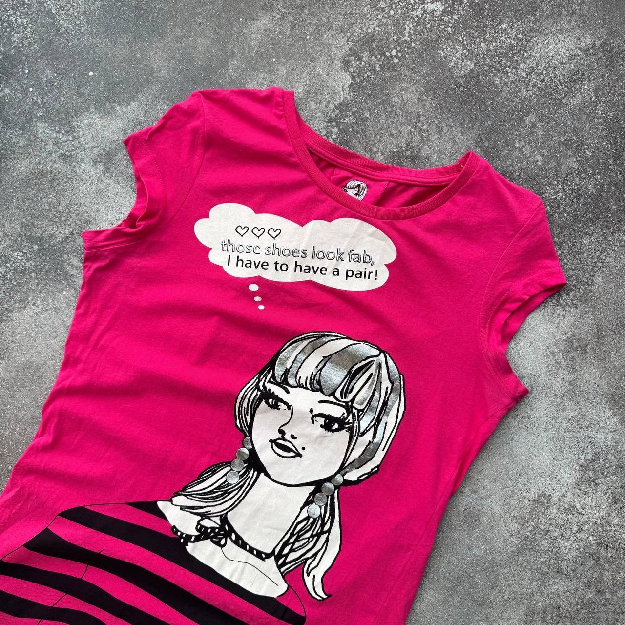 20471120 Amazing Y2K Super Sexy Glam Girl Print T-Shirt Size M / US 6-8 / IT 42-44 - 2 Thumbnail