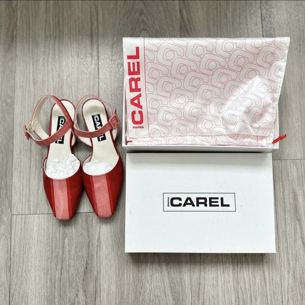 Carel Paris Carel Paris Berlingot Patent Leather Ballet Flats Size US 6.5 / IT 36.5 - 2 Thumbnail