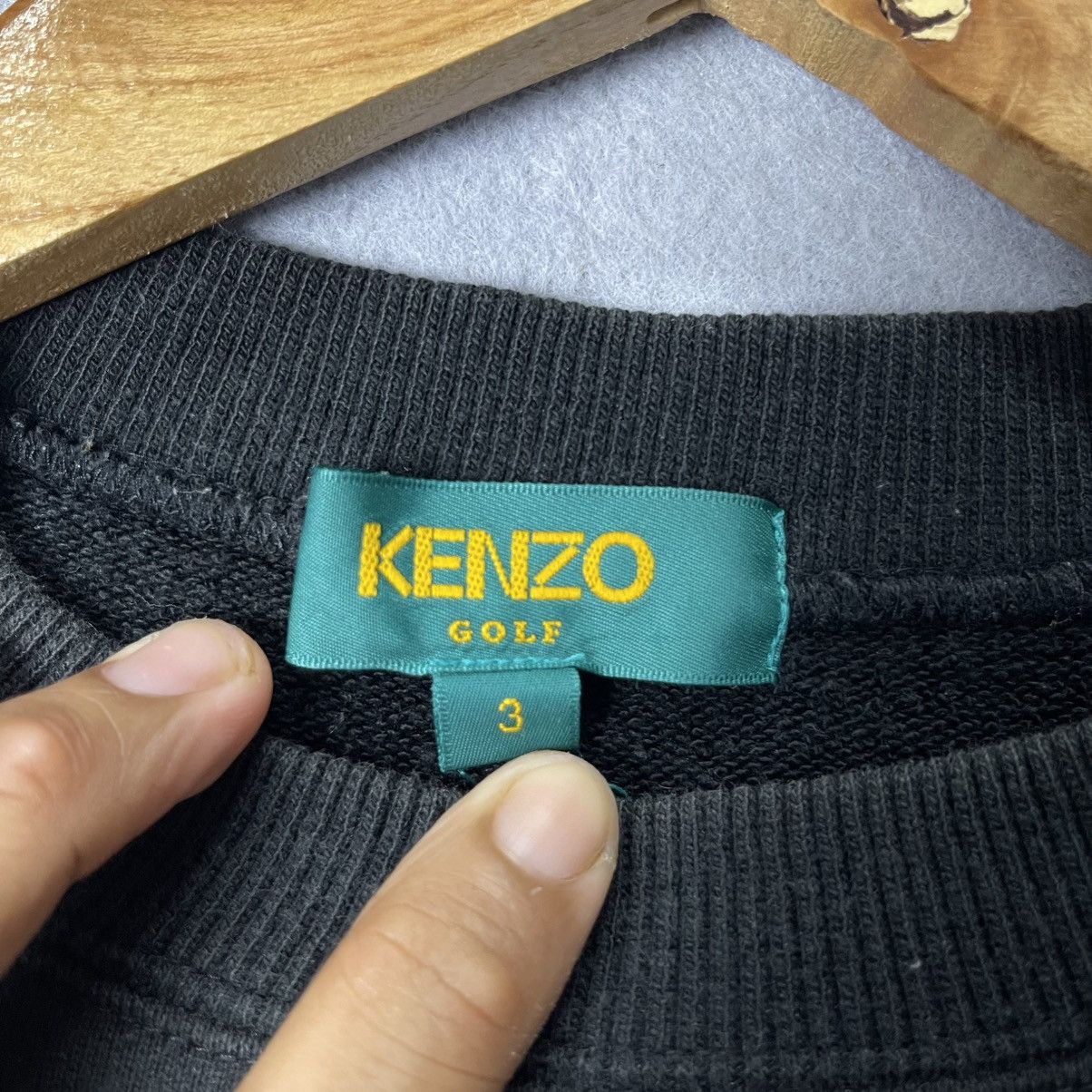 Kenzo Vintage Kenzo Golf Embroidered Logo Crewneck Sweatshirt Size US M / EU 48-50 / 2 - 8 Thumbnail