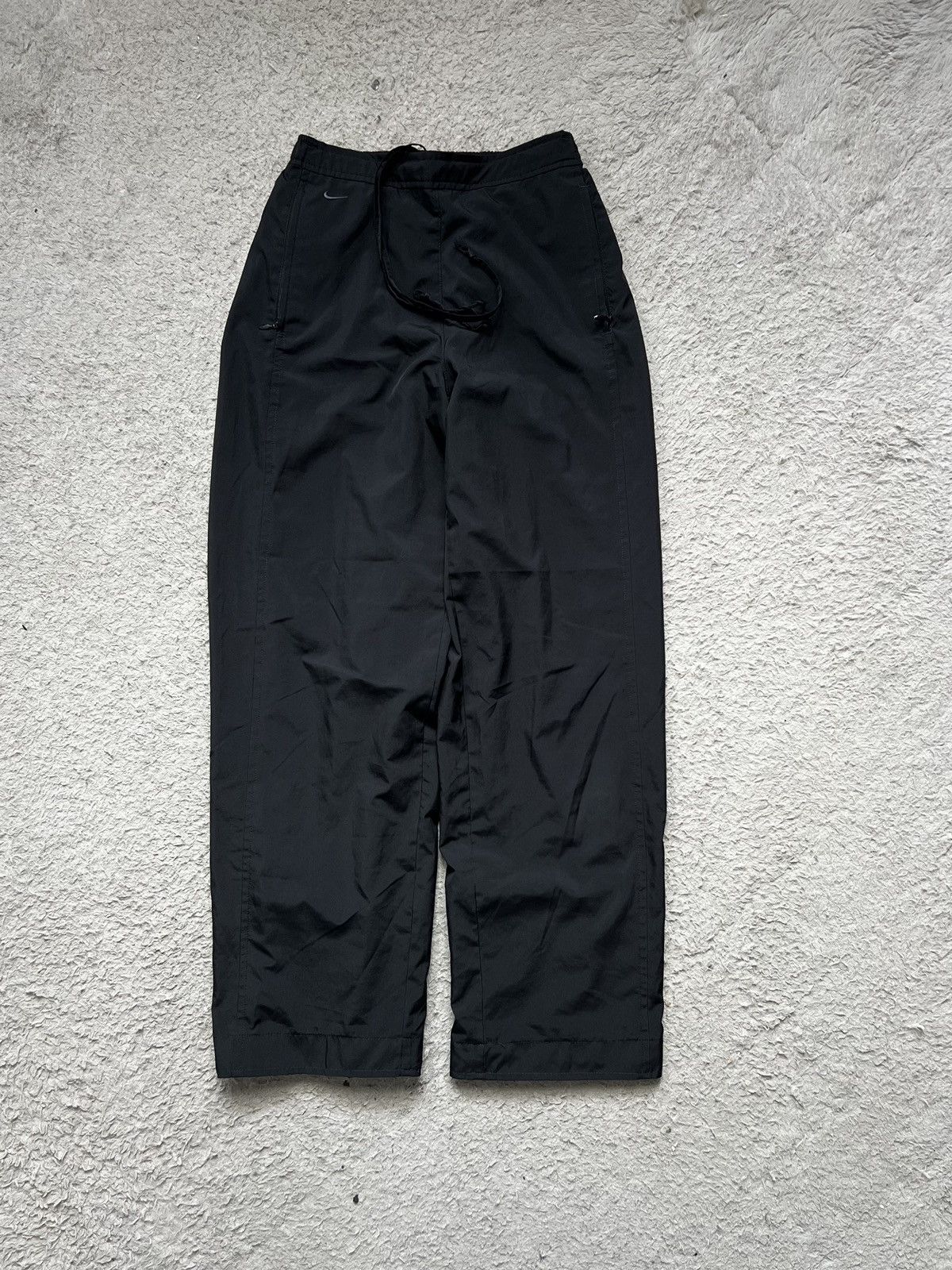 Nike Pants Nike Small Logo Black Ortalion Vintage 00’s Size US 30 / EU 46 - 2 Thumbnail