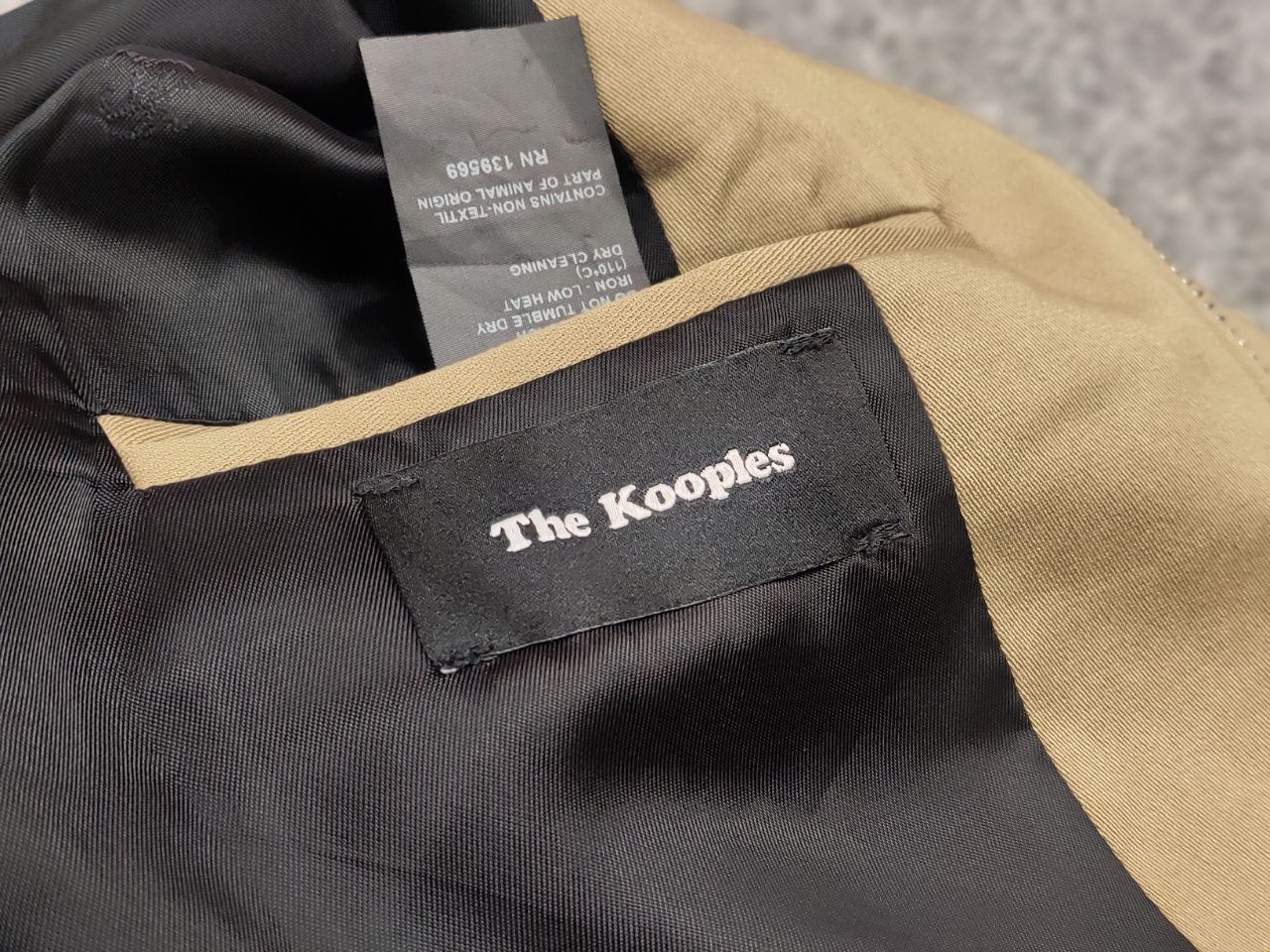 The Kooples The Kooples SS20 Cotton Full Zip Bomber MIlitary Jacket Size US S / EU 44-46 / 1 - 18 Thumbnail