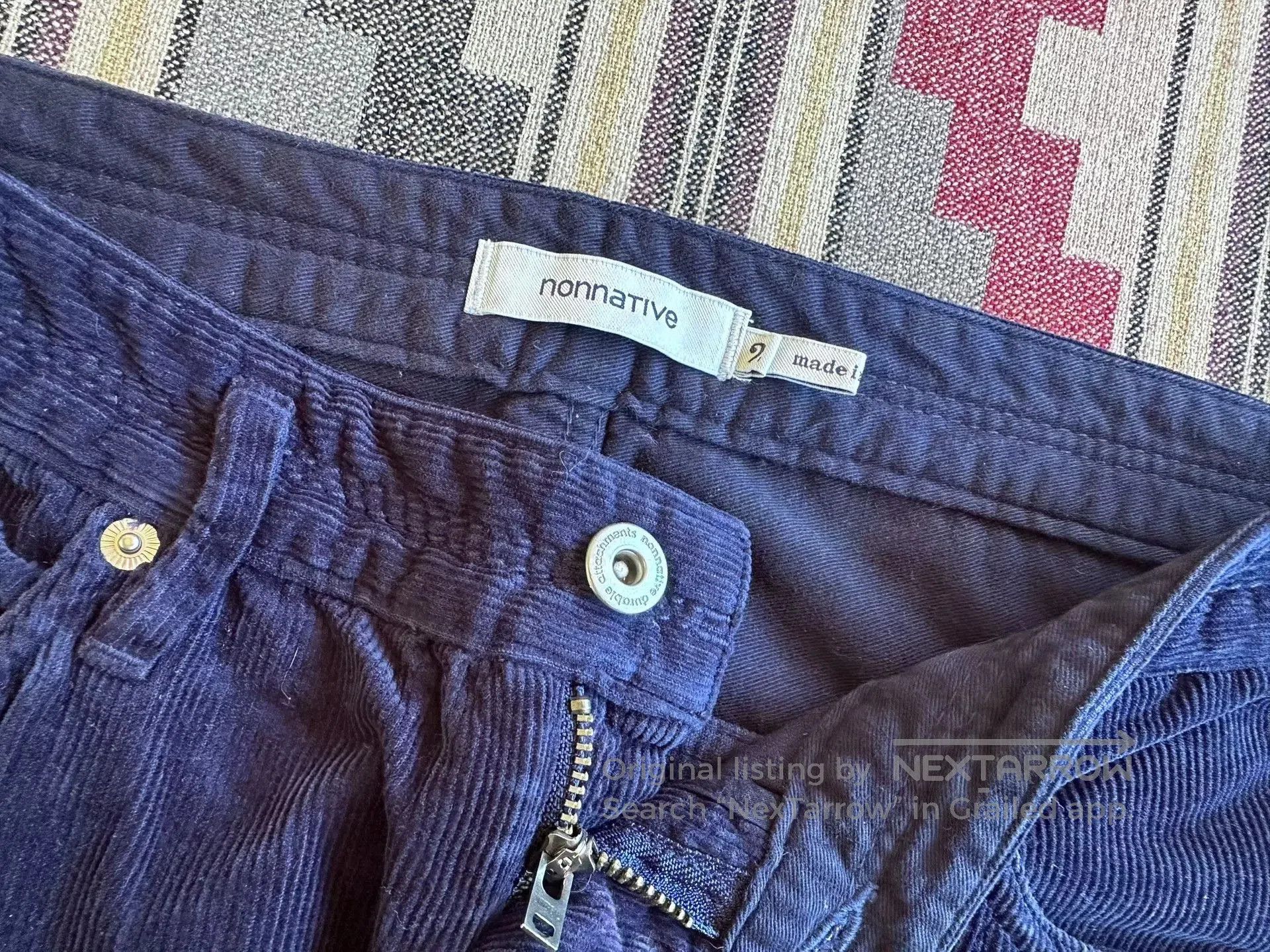 Nonnative nonnative dweller 5p overdyed corduroy pants. Size US 30 / EU 46 - 5 Thumbnail