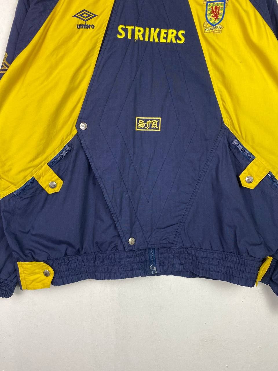 Umbro vintage scottish football association by umbro light jacket Size US XXL / EU 58 / 5 - 5 Thumbnail