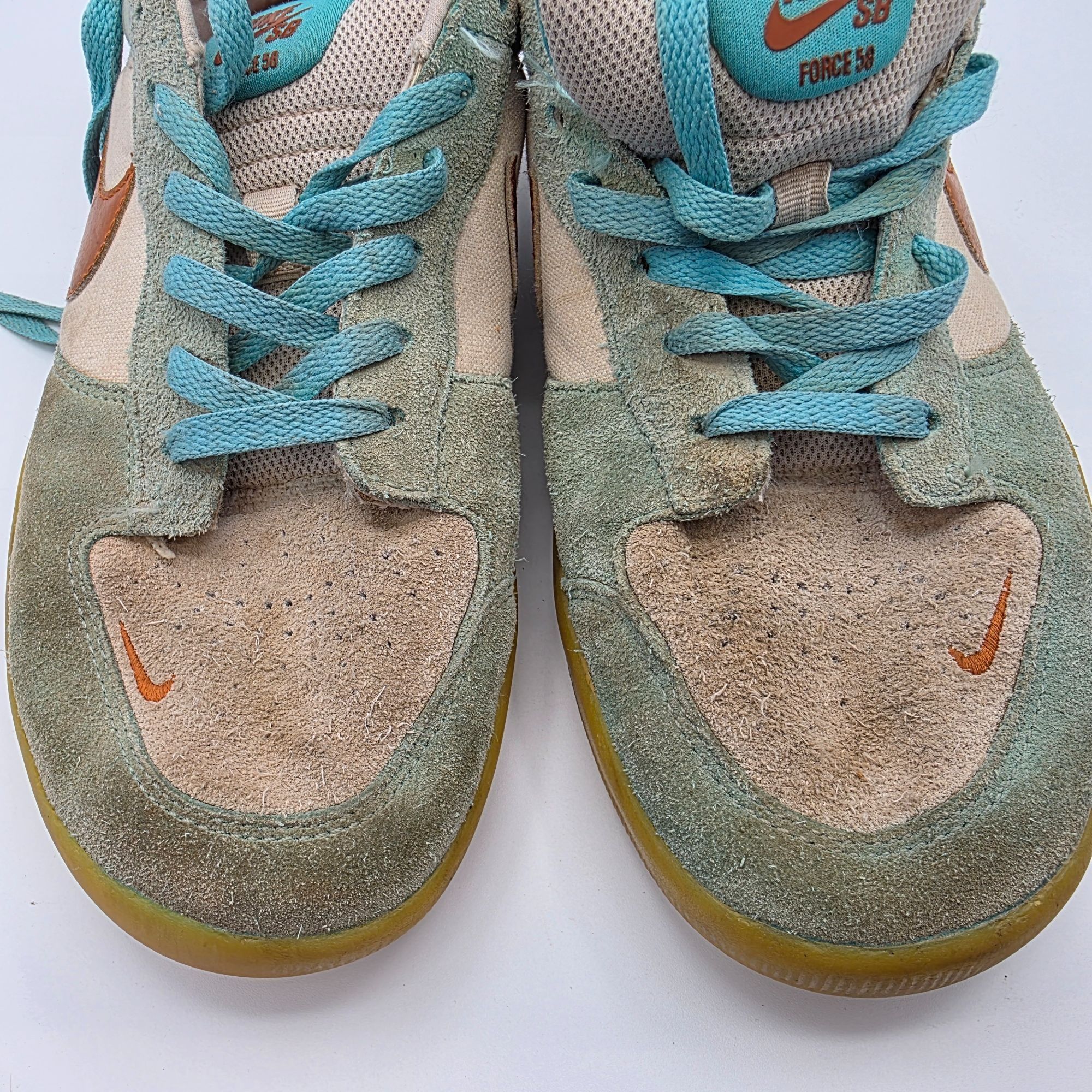 Nike Nike SB Force 58 Mens Size 10.5 Green Frost Dark Russet Snea Size US 10.5 / EU 43-44 - 10 Thumbnail