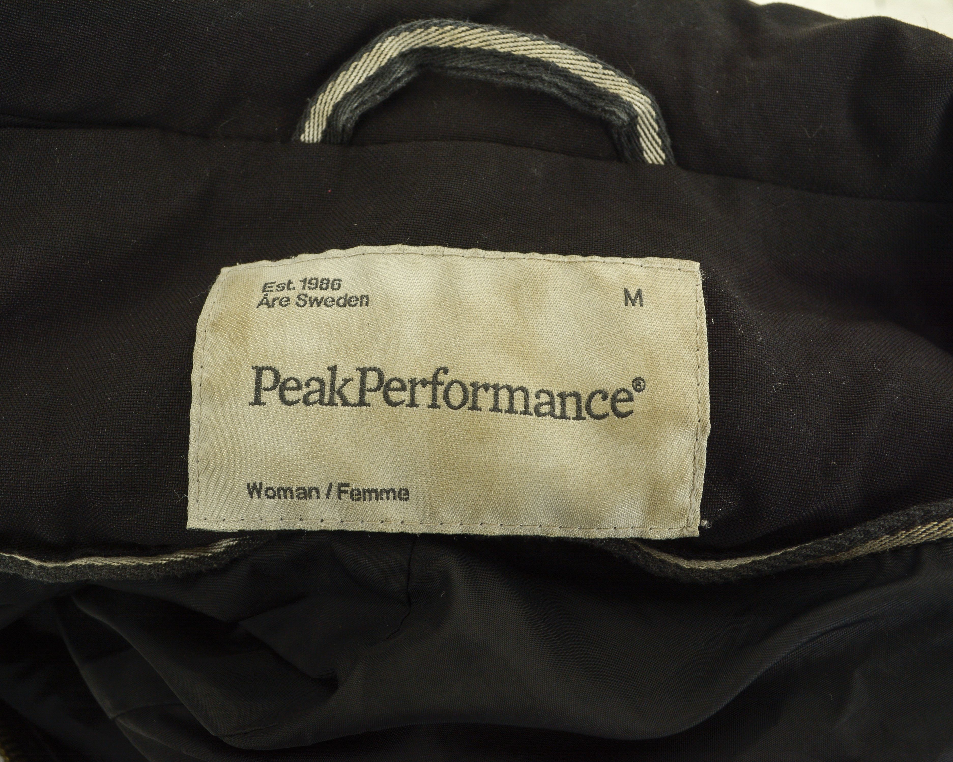 Peak Performance SHELLBY J Women M Jacket Coat Parka Hooded Raincoat Black Size M / US 6-8 / IT 42-44 - 7 Thumbnail