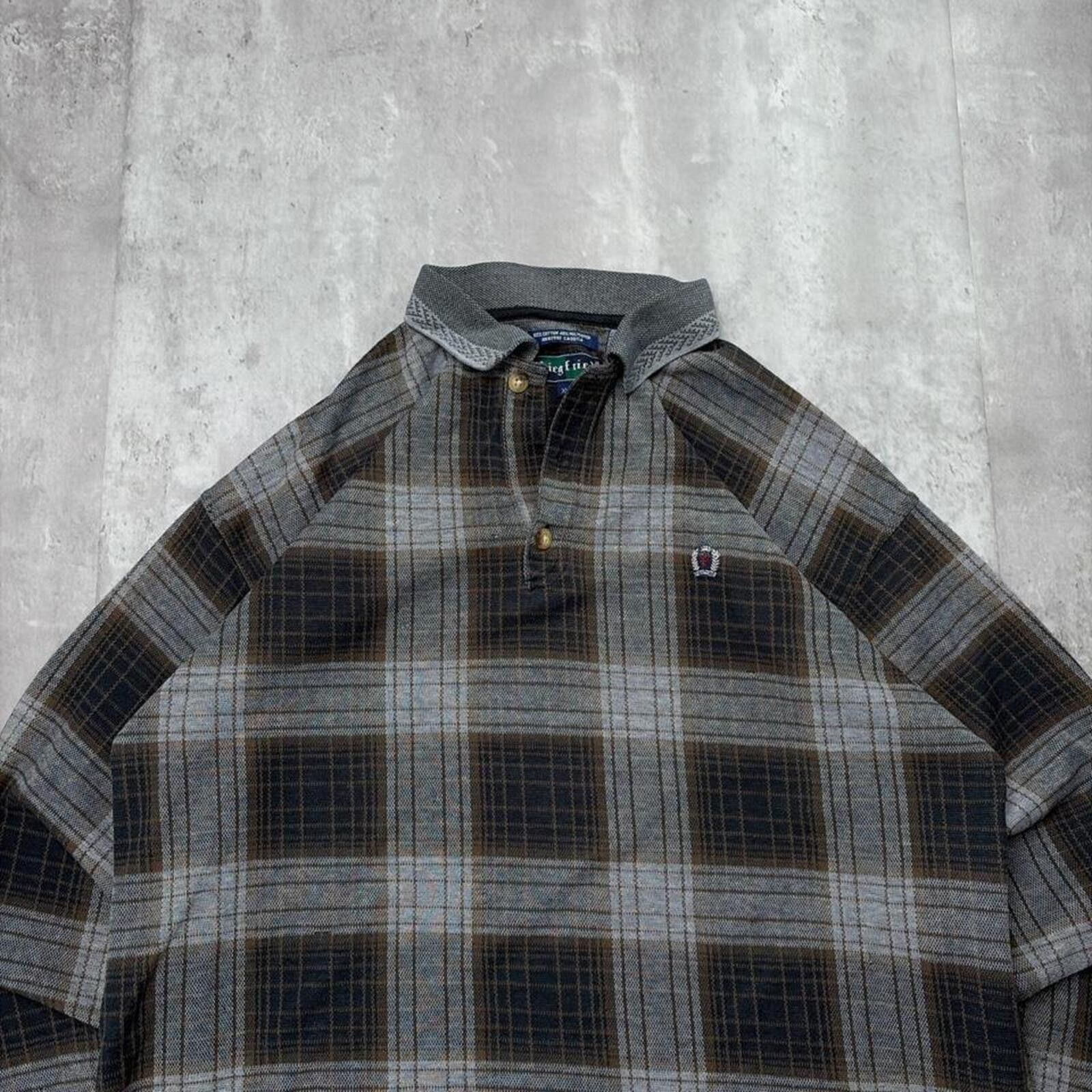 Other Vintage Siegfried Grunge Plaid Distressed Rugby Polo Shirt Size US XL / EU 56 / 4 - 3 Thumbnail