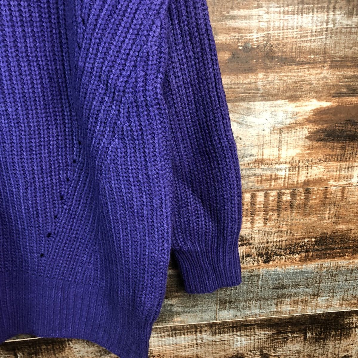 Homespun Knitwear × LOWRYS FARM Lowyrs Farm Purple Knitwear #A2349 Size XL / US 12-14 / IT 48-50 - 8 Thumbnail