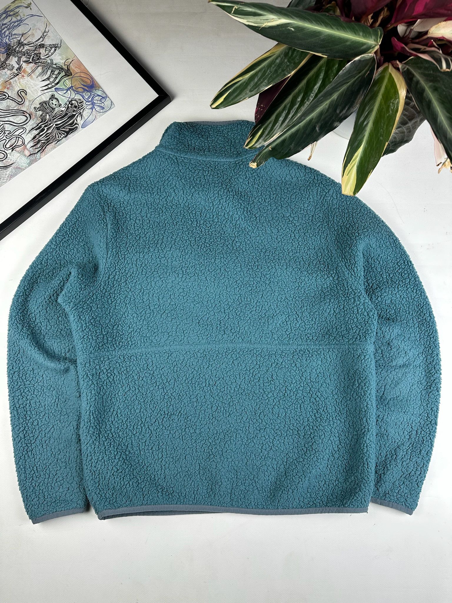 Patagonia Vintage 90s Patagonia Fleece Full Deep Pile Sherpa Small Size US S / EU 44-46 / 1 - 4 Thumbnail