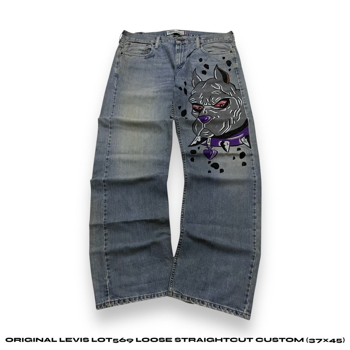 Levi's ORIGINAL LEVIS LOT569 LOOSE STRAIGHTCUT CUSTOM (37×45) Size US 37 - 1 Thumbnail