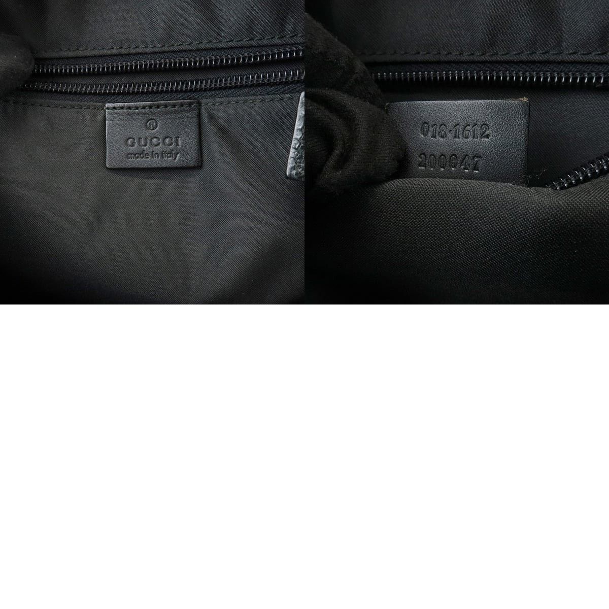 Gucci Gucci GG Supreme Crossbody Bag Black Size ONE SIZE - 8 Thumbnail