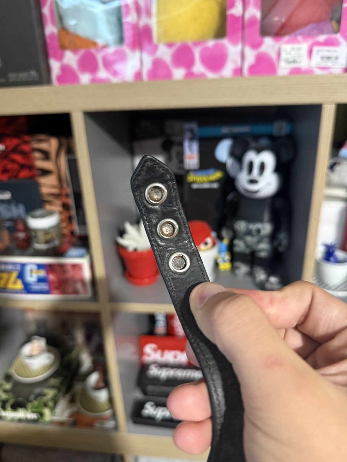 Chrome Hearts Chrome Hearts Black Crossball Snap Bracelet Size ONE SIZE - 3 Thumbnail