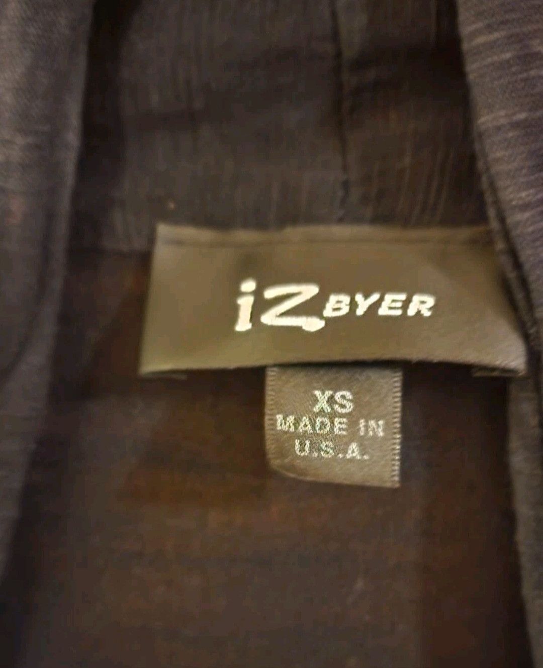 Other IZ Byer Ruch Short Sleeve Heather Black Open Cardigan XS Size S / US 4 / IT 40 - 3 Thumbnail