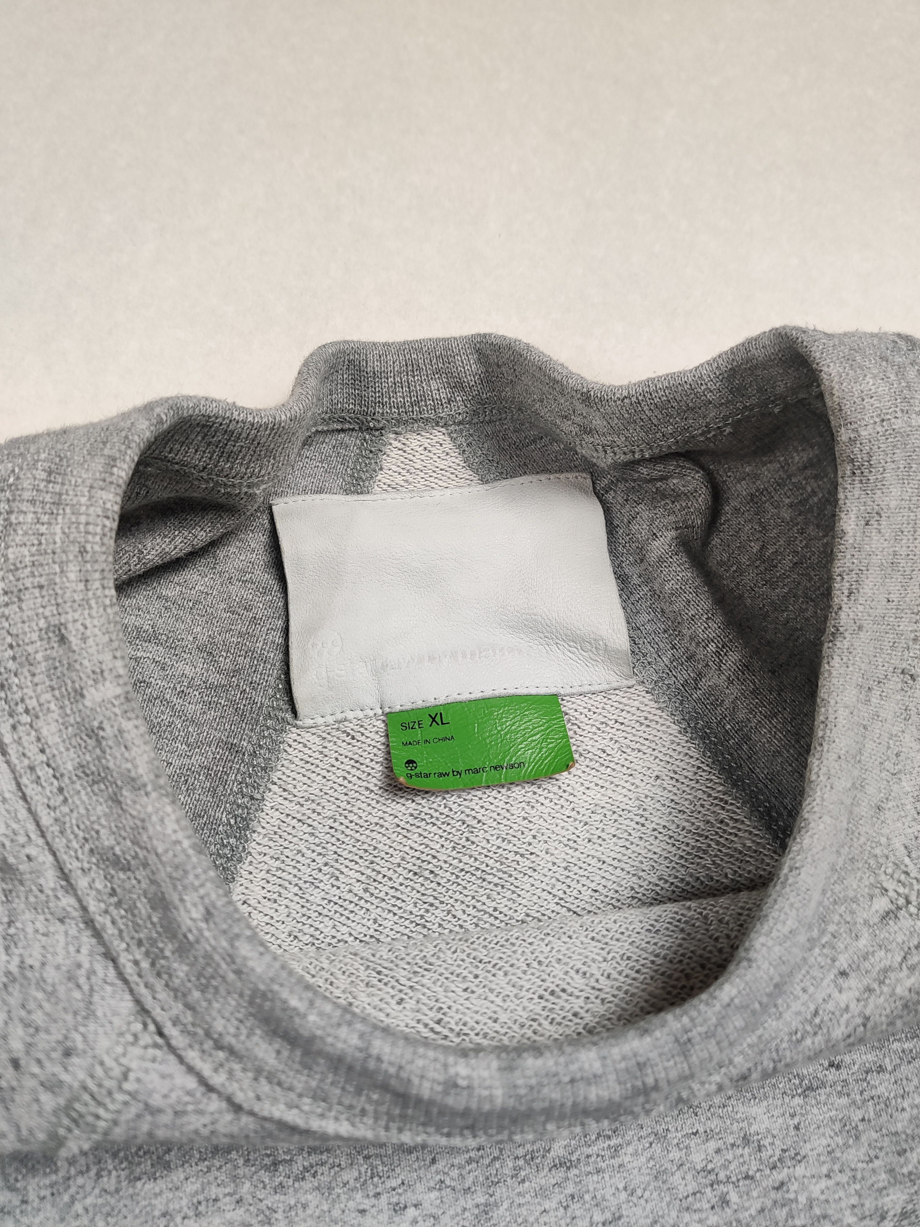 G-Star × Marc Newson Gstar Marc Newson Grey Sweatshirt Size US XL / EU 56 / 4 - 3 Thumbnail