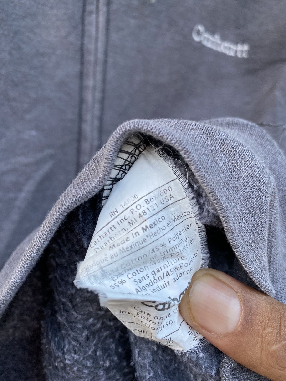 Carhartt Vintage Distressed Carhartt Reworked Utility Hoodie Jacket Size US XXL / EU 58 / 5 - 12 Thumbnail