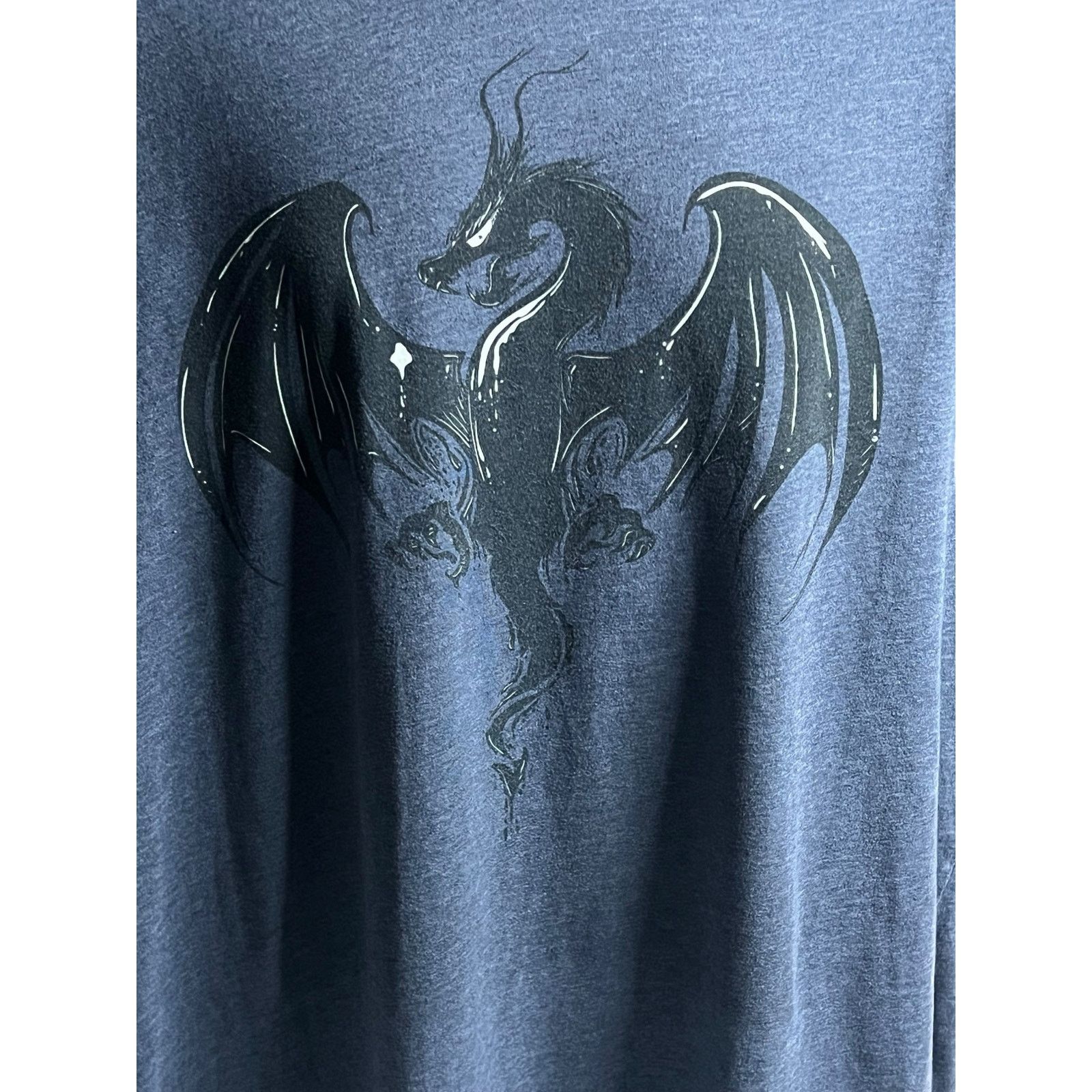 Other Men’s Black Dragon Graphic T-Shirt Fantasy Dragon Lovers Size US L / EU 52-54 / 3 - 3 Thumbnail