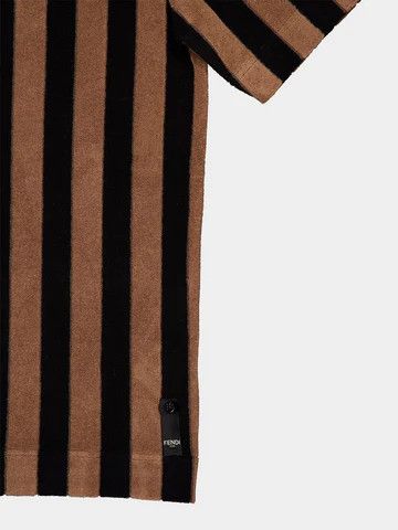 Fendi o1B3y1r0326 T-Shirt in Brown/Black Size US L / EU 52-54 / 3 - 4 Thumbnail