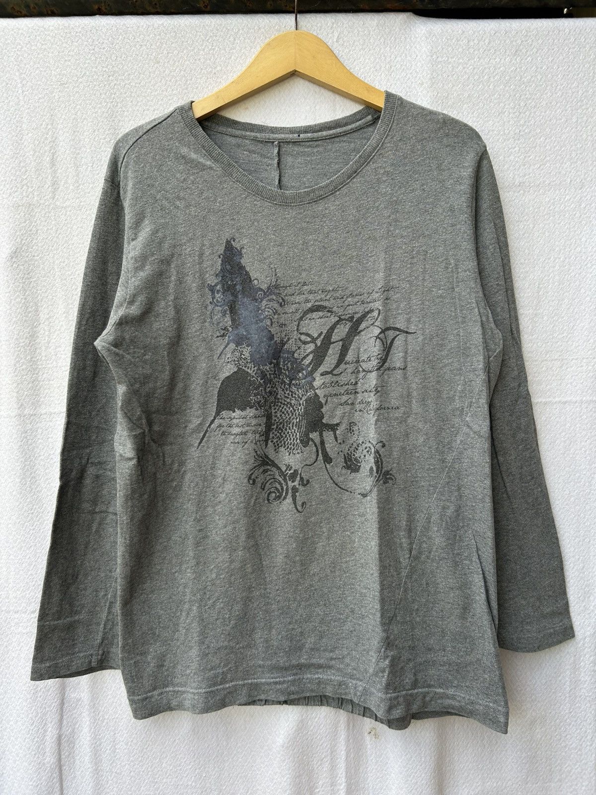 Japanese Brand Japanese poem ifsixwasnine lgb longsleeve Size US L / EU 52-54 / 3 - 1 Thumbnail