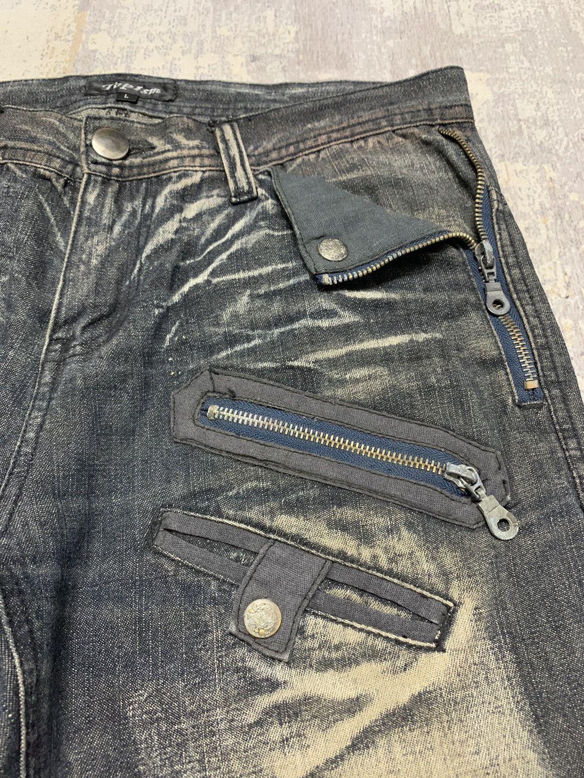 If Six Was Nine Japanese Topism Ifsixwasnine Flare Jeans 32x33 Size US 32 / EU 48 - 6 Thumbnail