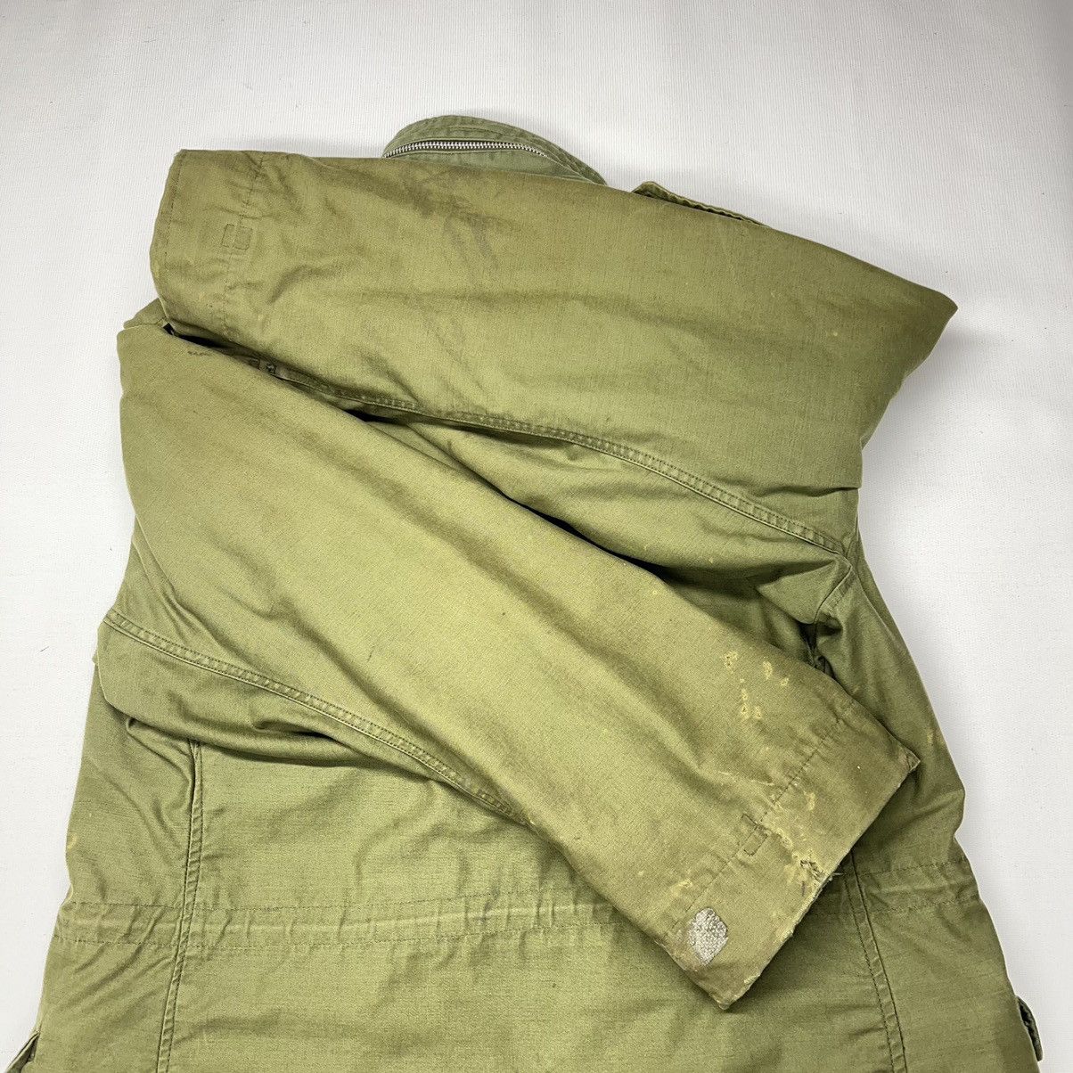 Vintage VTG Army Jacket Green M-65 Coat Field Cold Weather Military Size US M / EU 48-50 / 2 - 21 Thumbnail