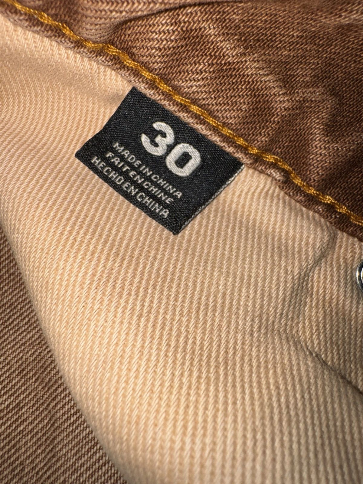 Embellish Embellish Rust Brown Jeans Size US 30 / EU 46 - 6 Thumbnail