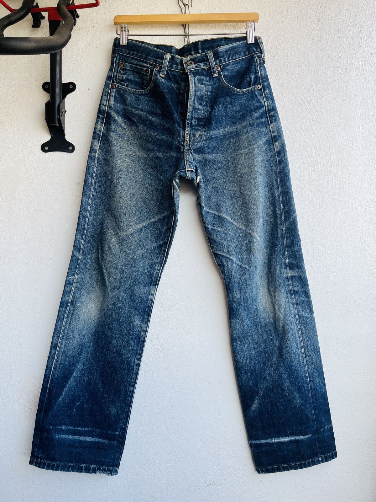 Levi's Vintage Levi's 702XX Big E Selvedge Hidden Rivet Jeans J22