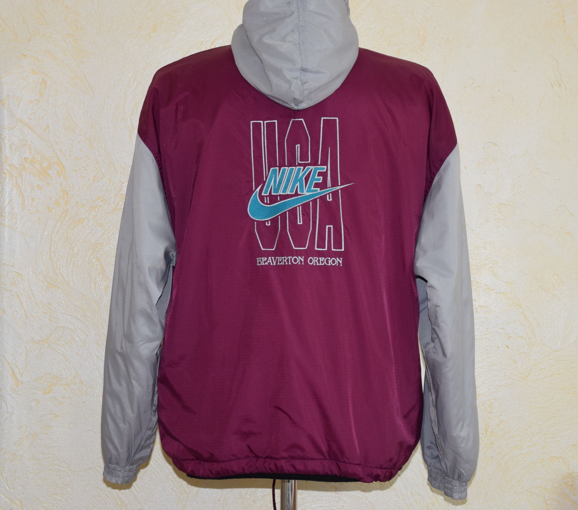Nike RARE VINTAGE NIKE USA BEAVERTON OREGON OVERHEAD JACKET S Size US S / EU 44-46 / 1 - 8 Thumbnail