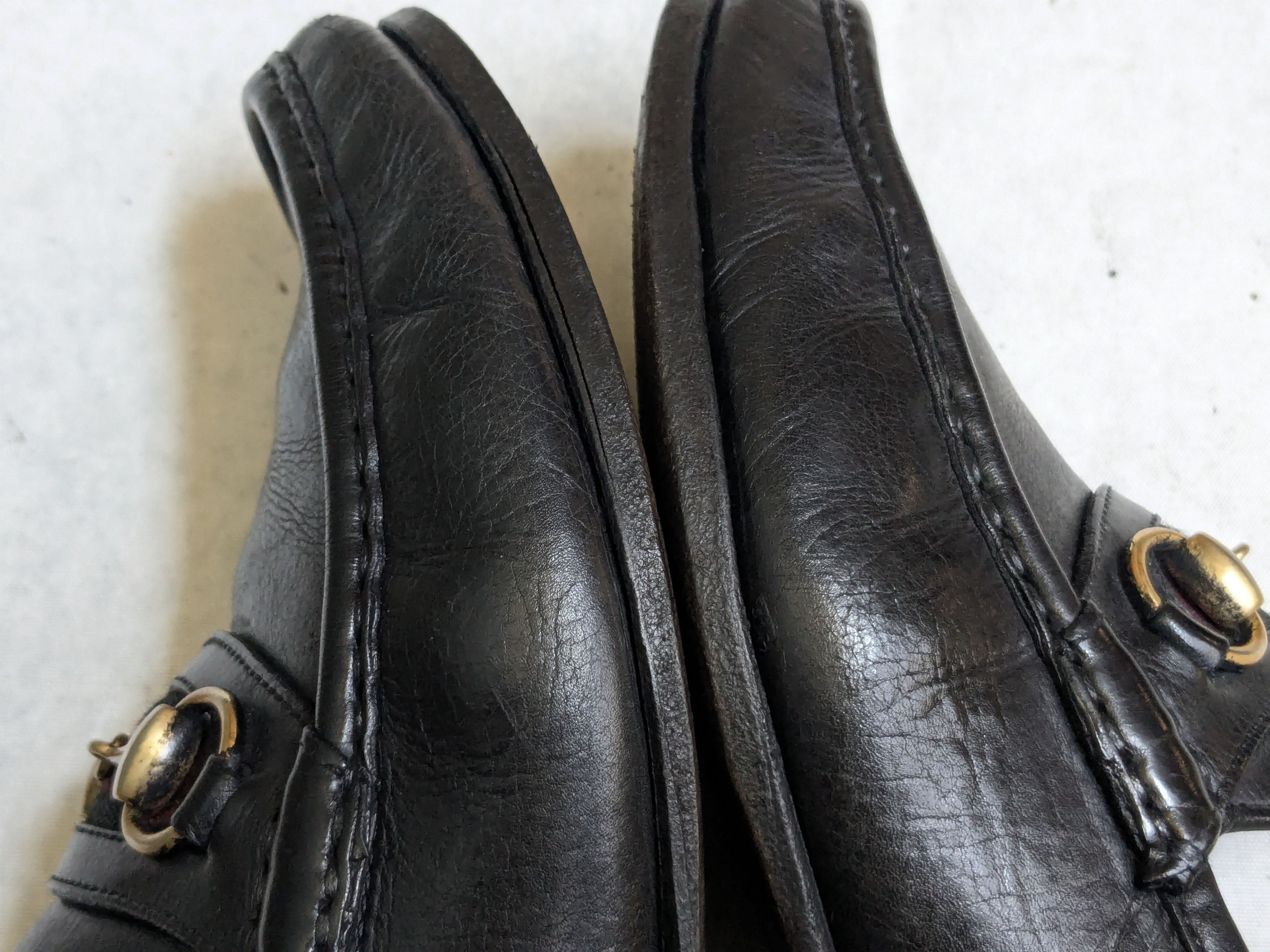 Gucci Gucci Horsebit Loafers Black 8 Leather Size US 8 / EU 41 - 5 Thumbnail
