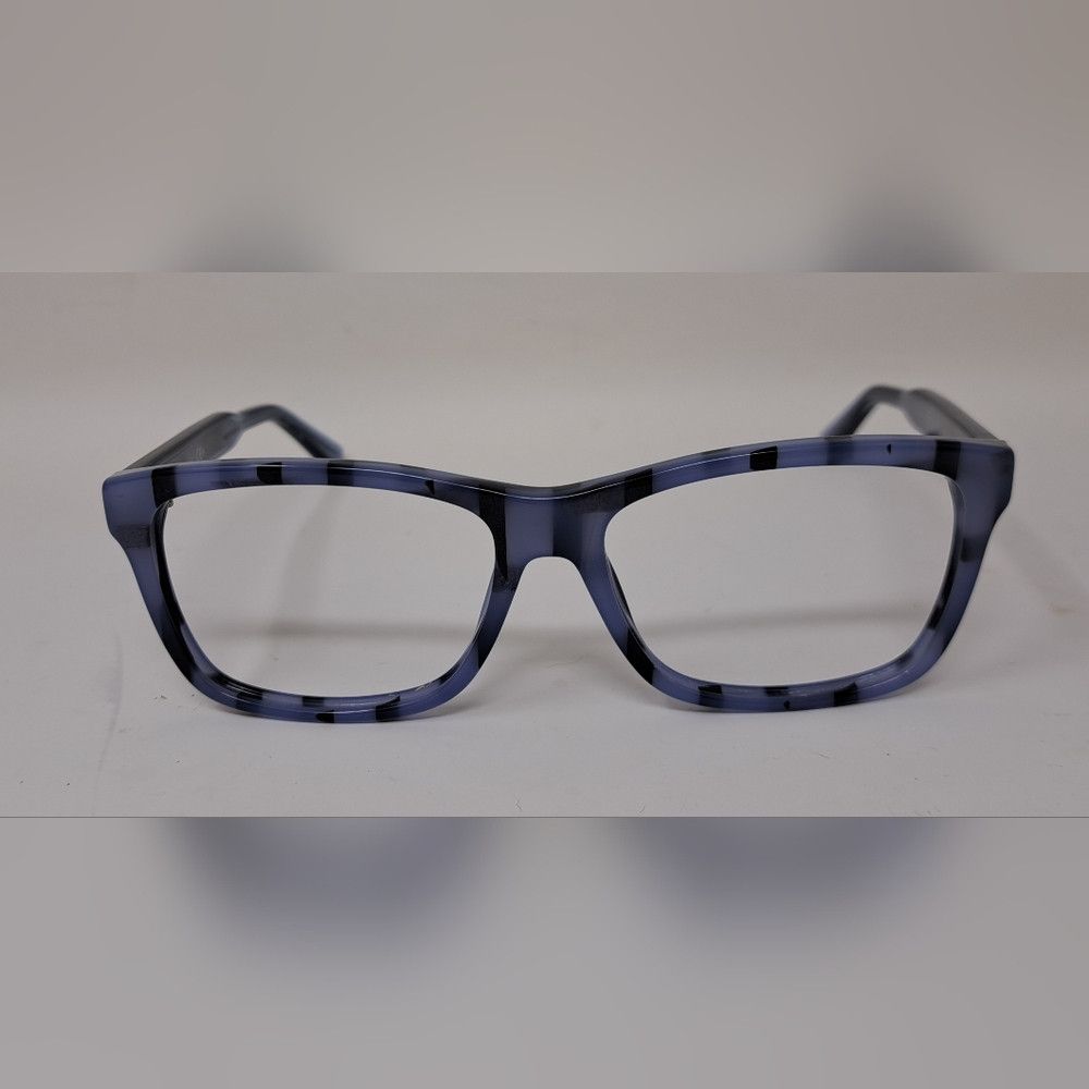 Gucci Gucci Eye Glasses Frames Blue Black Italy Rectangle GG 3765 Size ONE SIZE - 7 Thumbnail