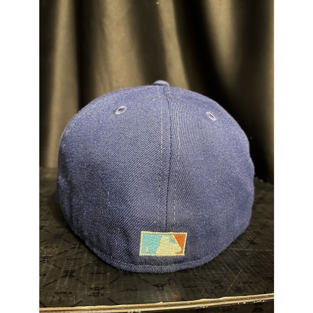 Hat Club × New Era 7 1/4 Los Angeles Angels Fitted Hat Interstellar Jelly Blue Size ONE SIZE - 4 Thumbnail