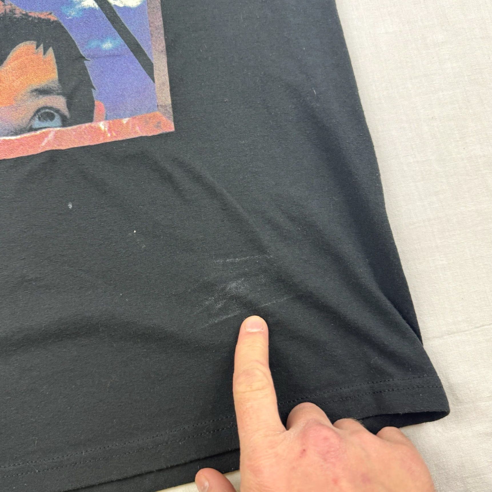 Hanes Vintage Hanes T-Shirt Band Adult M Black I Belong To Me Album Y2K 90s Concert Mens Size US M / EU 48-50 / 2 - 3 Thumbnail