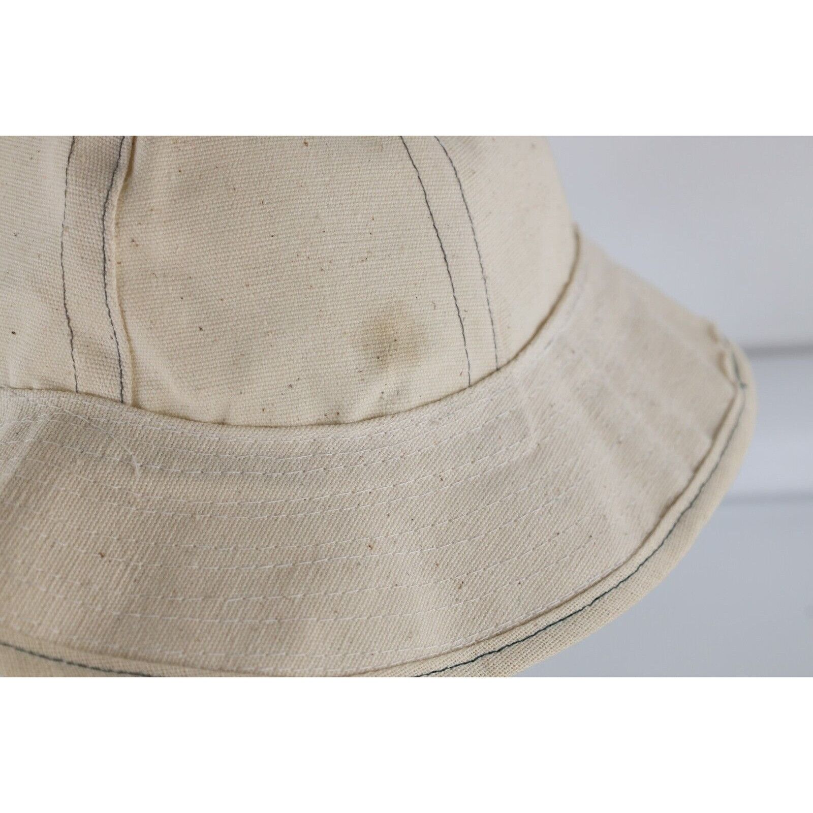 Vintage Vtg 60s 70s Streetwear Canvas Bucket Hat Cap Size ONE SIZE - 2 Thumbnail