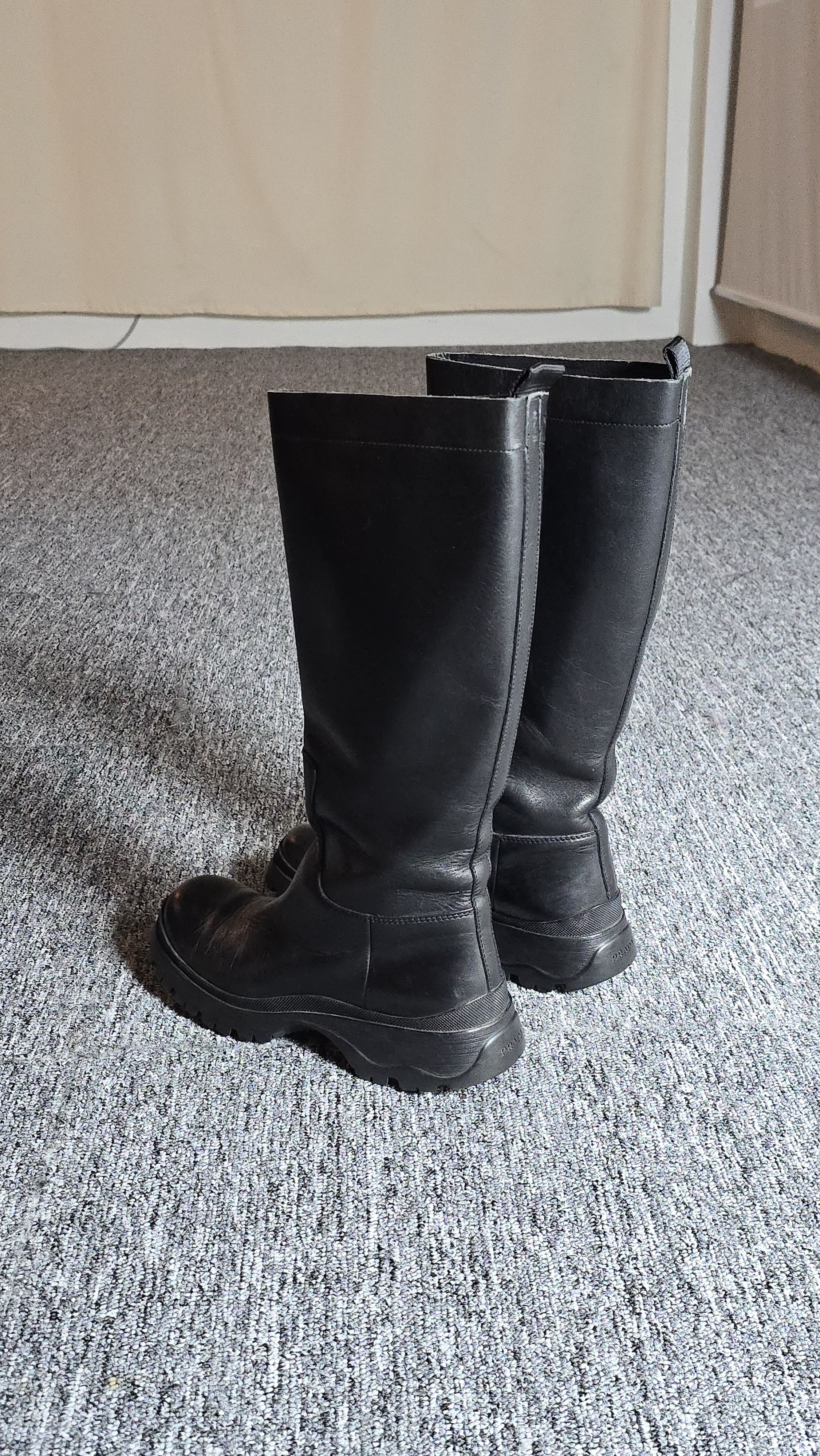 Prada PRADA SPORTS LUG SOLE BOOTS. 2004. Size US 6 / IT 36 - 7 Thumbnail