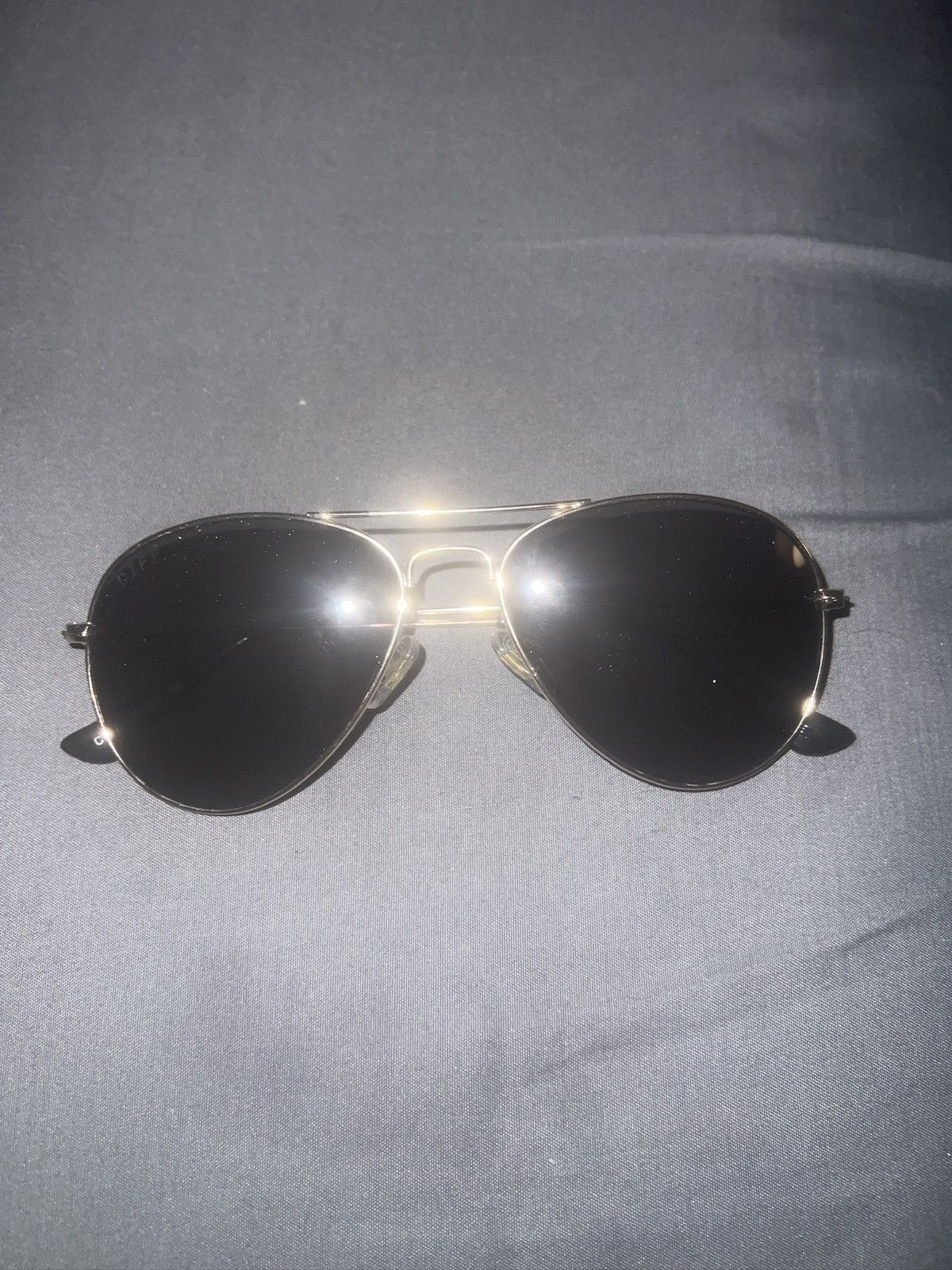 Hypebeast DIFF Eyewear Cruz Aviator Sunglasses Size ONE SIZE - 2 Thumbnail