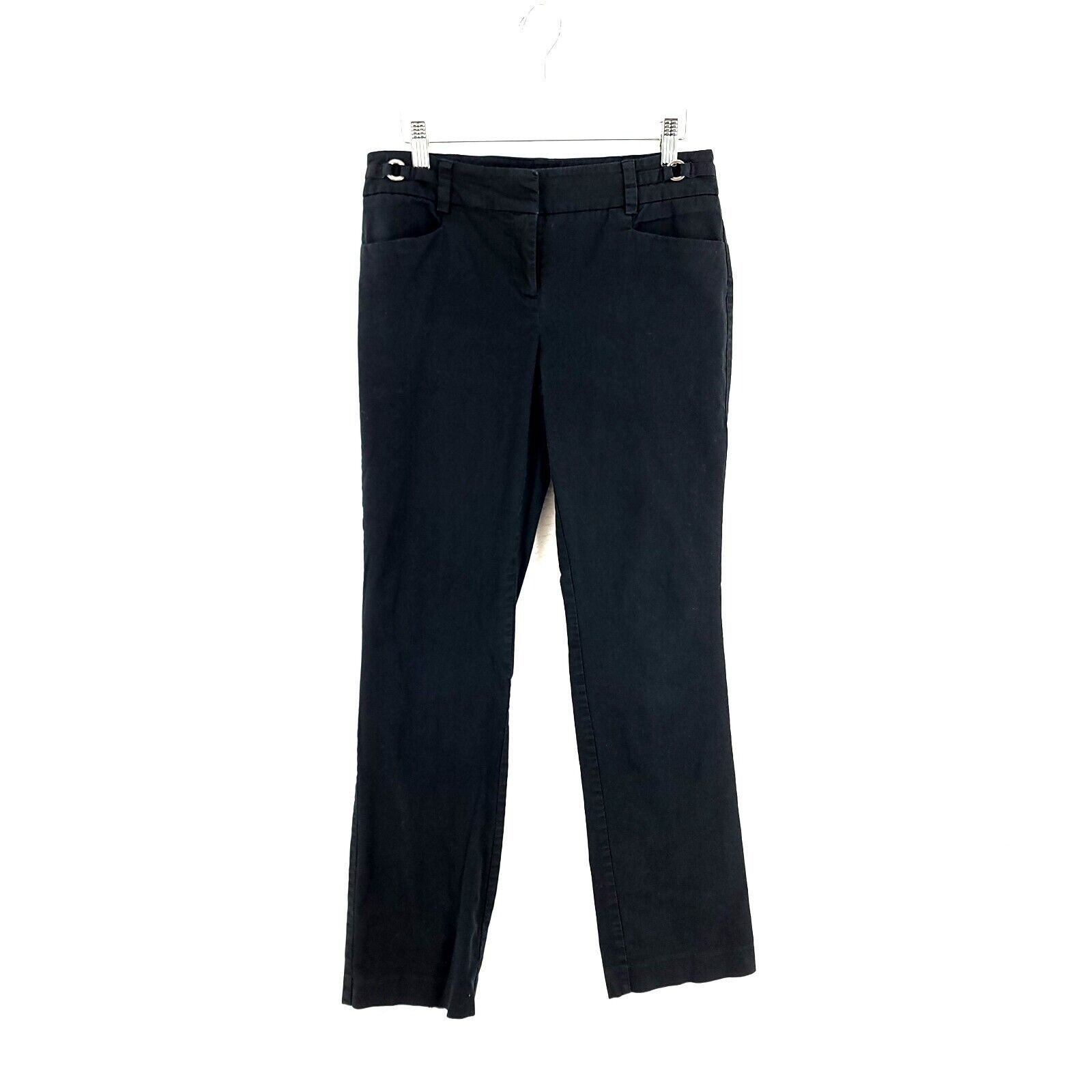 Other DAMAGED New York & Company 7th Ave Size 6 Average Pants Blac Size 28" / US 6 / IT 42 - 1 Thumbnail