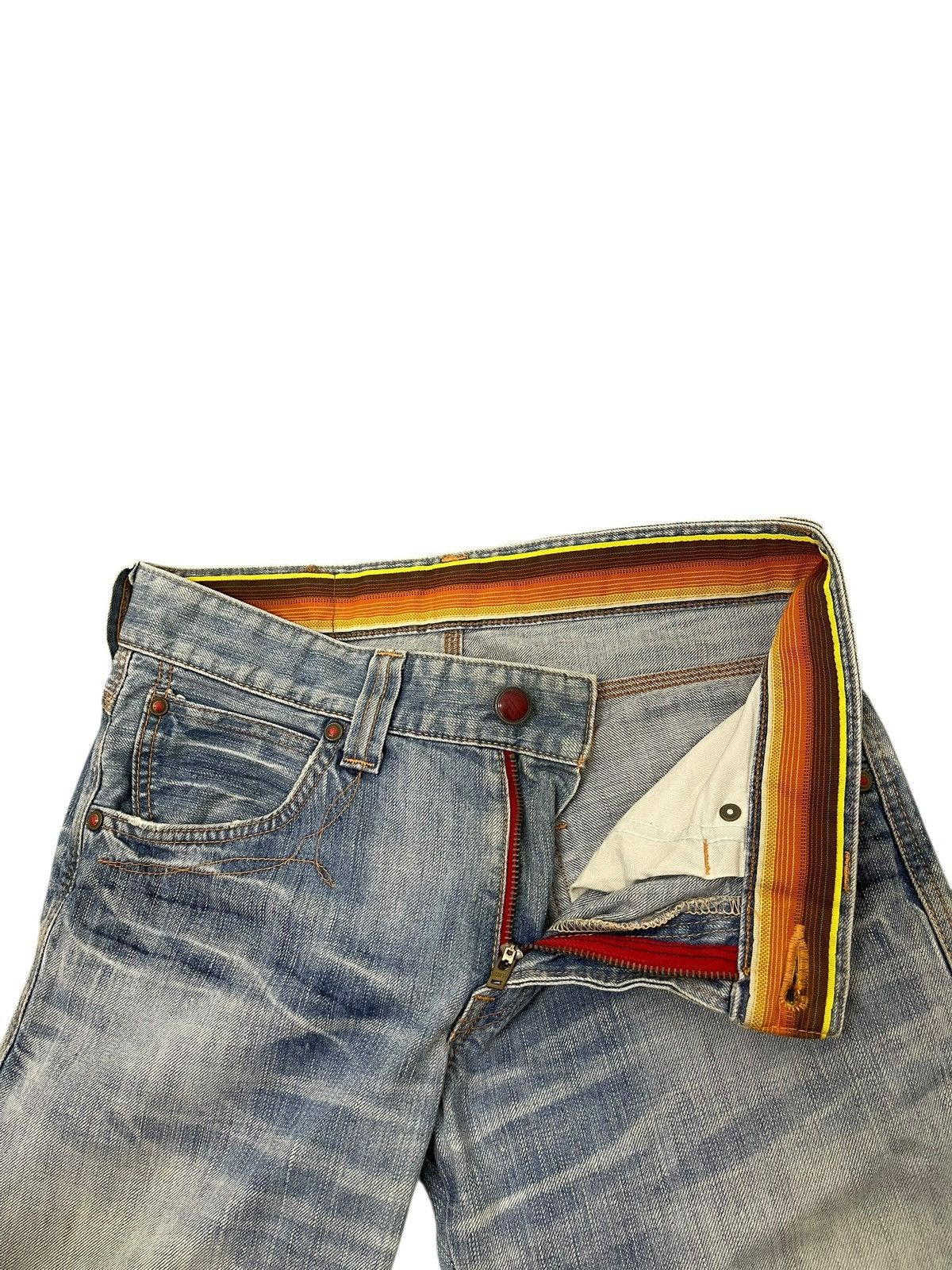 Edwin Flare Jeans Edwin Native Faded Boot Cut Chrome Hearts 2🟦7 Size US 32 / EU 48 - 19 Thumbnail