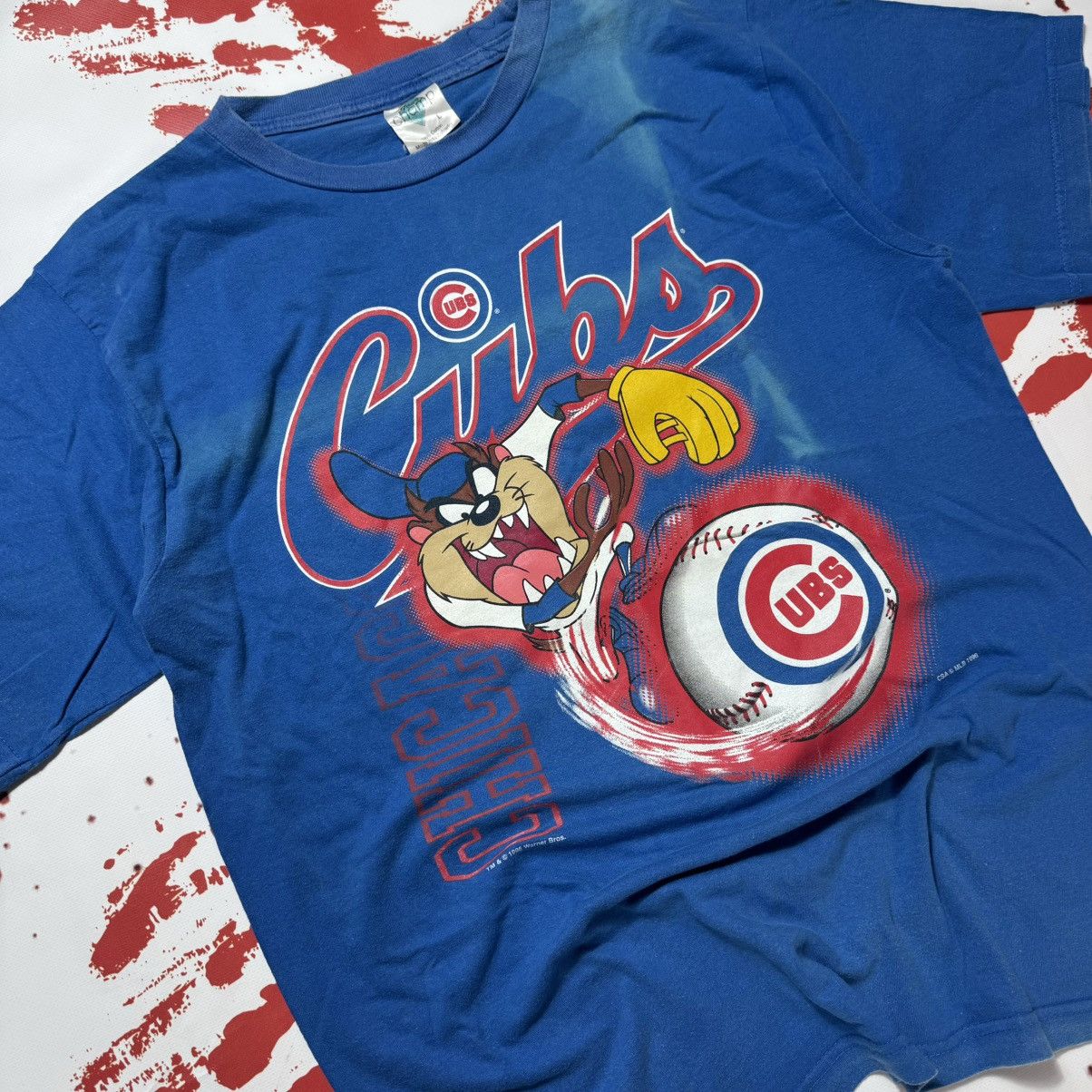 Vintage × Warner Bros vintage 1996 baseball taz t shirt cuba Size US L / EU 52-54 / 3 - 2 Thumbnail