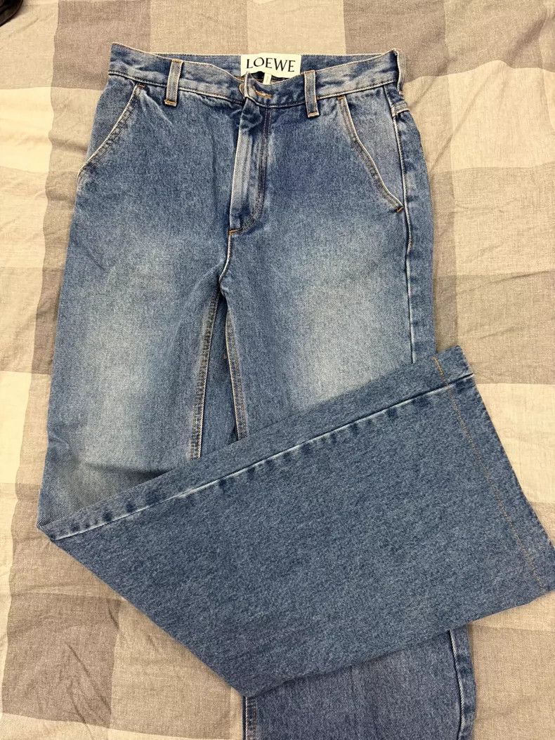 Loewe Loewe Blue straight jeans Size 33" - 1 Thumbnail