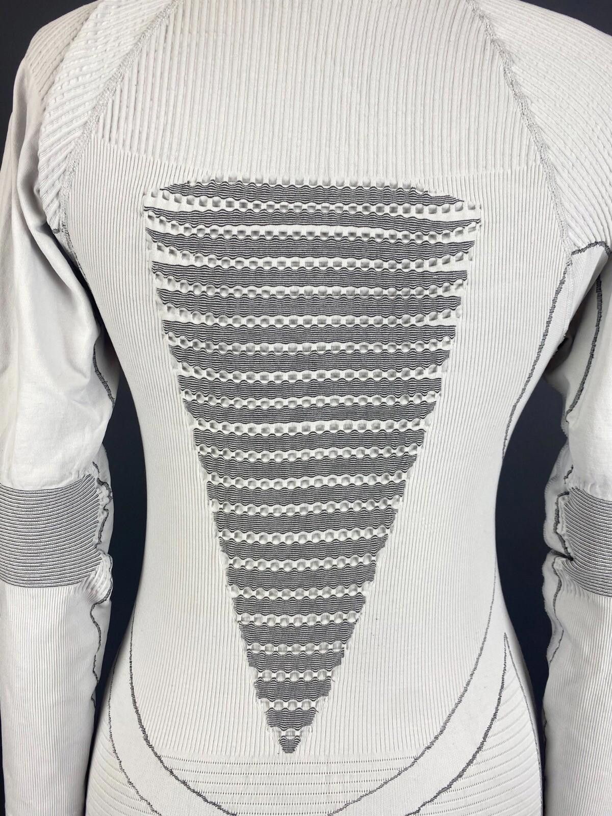 Designer X-Bionic White Long Sleeve Top Jersey Thermo Short Size S/M Size M / US 6-8 / IT 42-44 - 10 Thumbnail