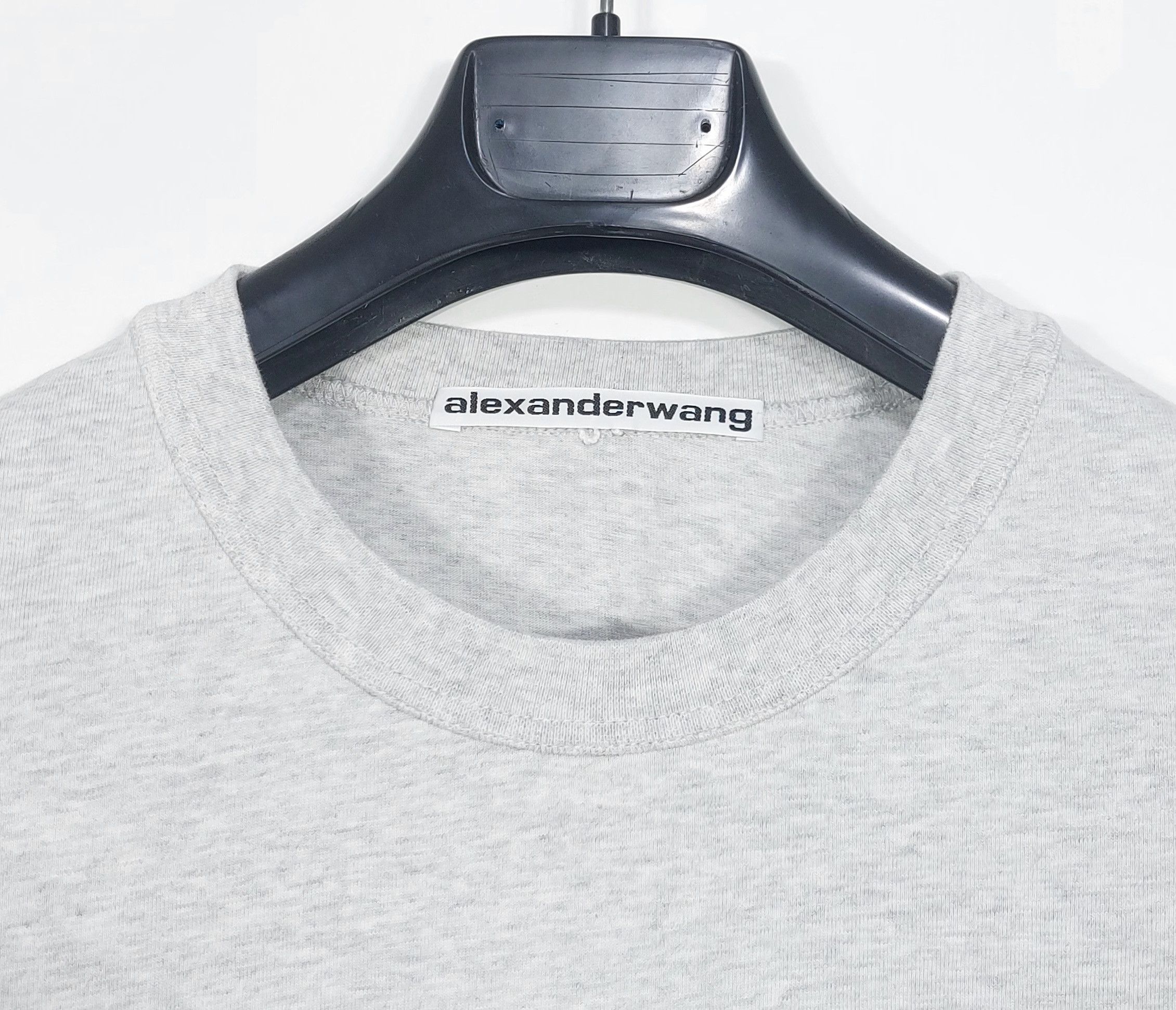 Alexander Wang taste of new york print tshirt - grey M Size US M / EU 48-50 / 2 - 2 Thumbnail