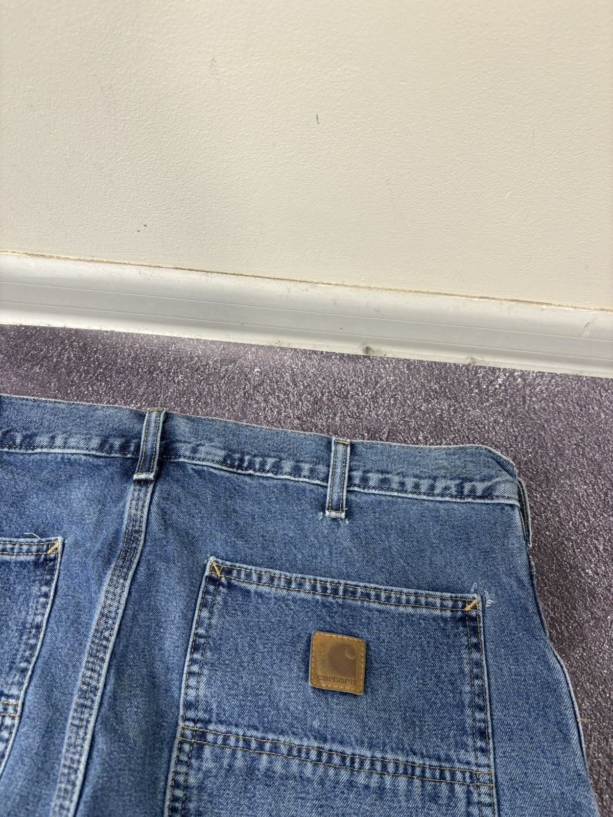 Carhartt Vintage Carhartt Workwear Y2K Skate Work Denim Baggy Jeans Size US 36 / EU 52 - 7 Thumbnail