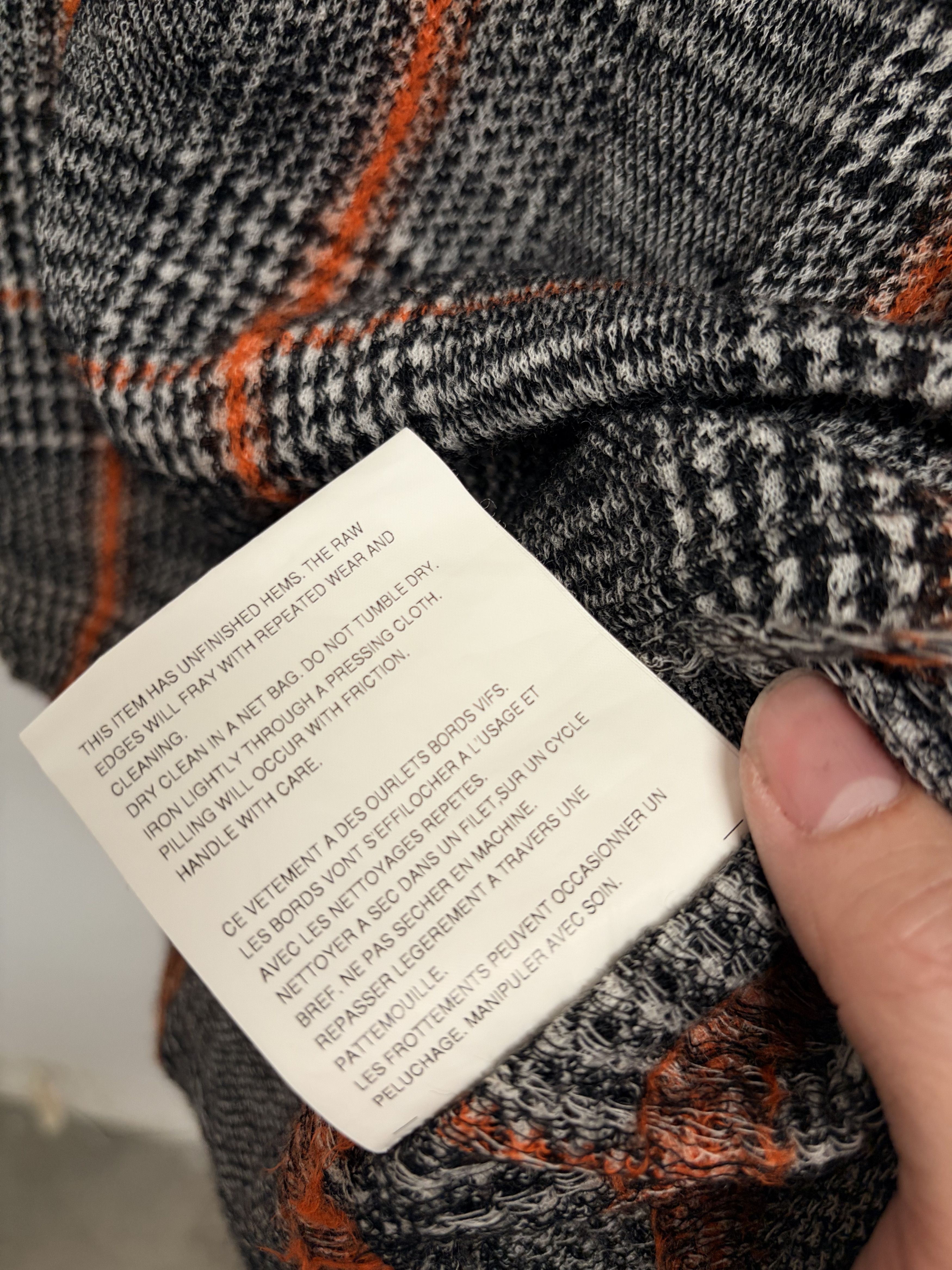 Junya Watanabe 2004 junya watanabe man high neck knit shirt Size US S / EU 44-46 / 1 - 6 Thumbnail