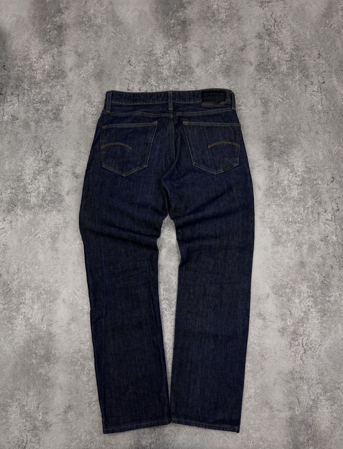 G-Star G-Star Raw Men 3301 Straight Denim Jeans Dark Blue W31 Size US 31 - 1 Thumbnail