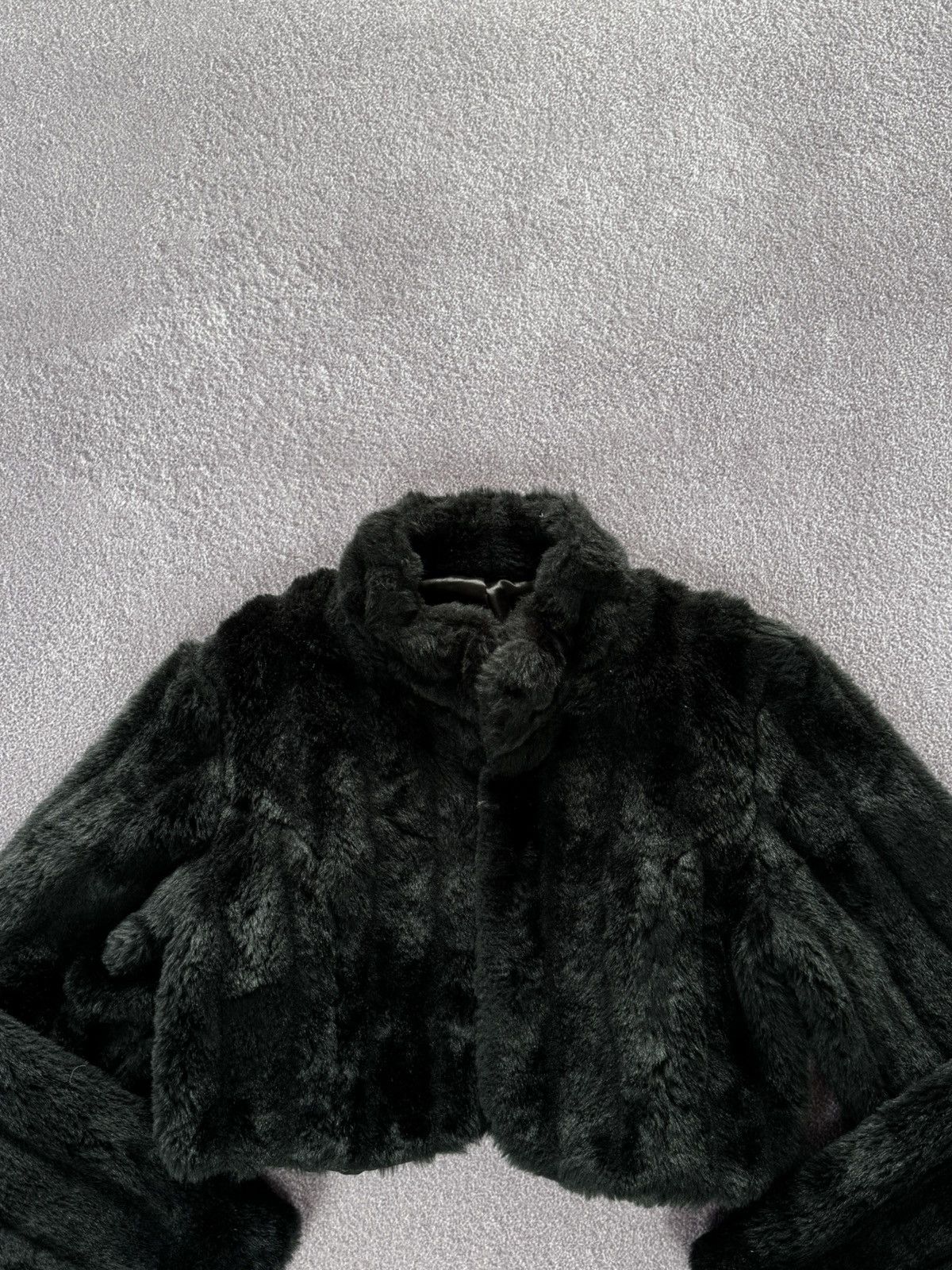 Hysteric Glamour Y2K Hysteric Glamour Style Cropped Faux Fur Jacket Size M / US 6-8 / IT 42-44 - 2 Thumbnail