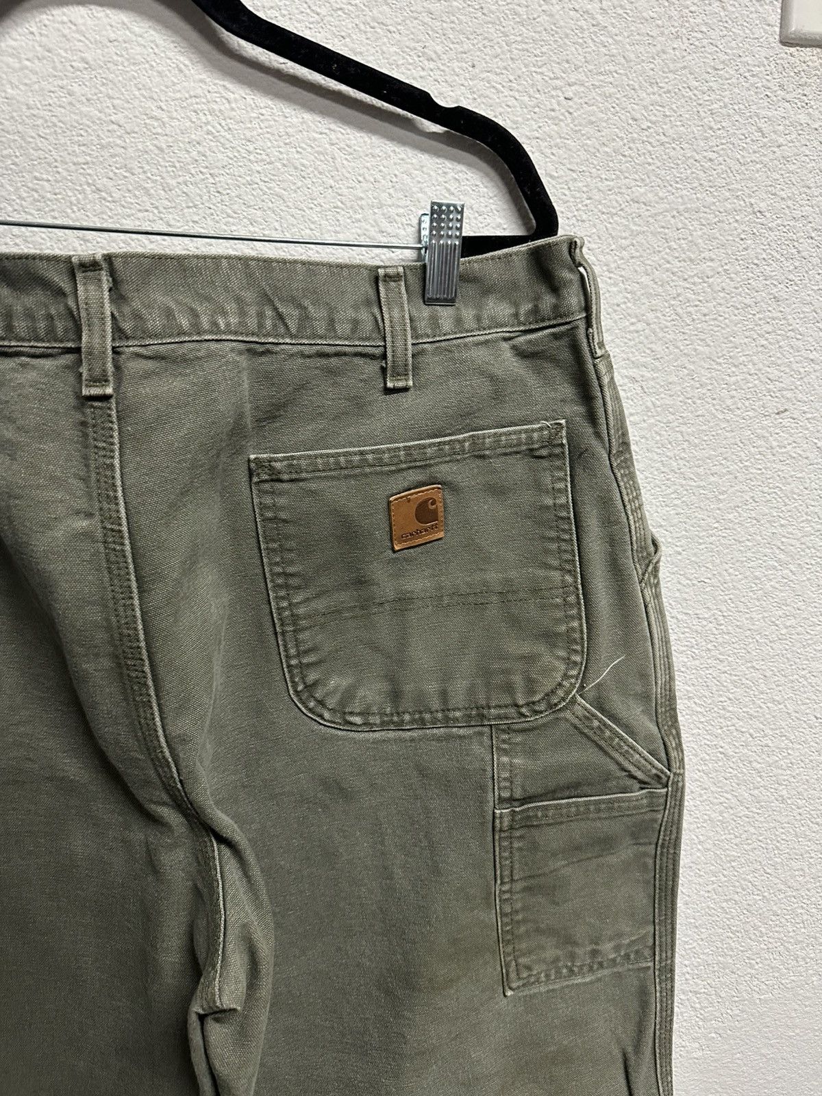 Carhartt Carhartt Green Carpenter Pants 38 x 30 Size US 38 / EU 54 - 3 Thumbnail