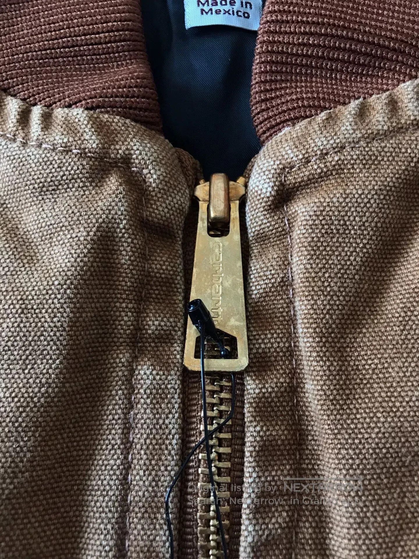 Carhartt Carhartt V02 Brown XL Canvas Vest. Size US XL / EU 56 / 4 - 5 Thumbnail