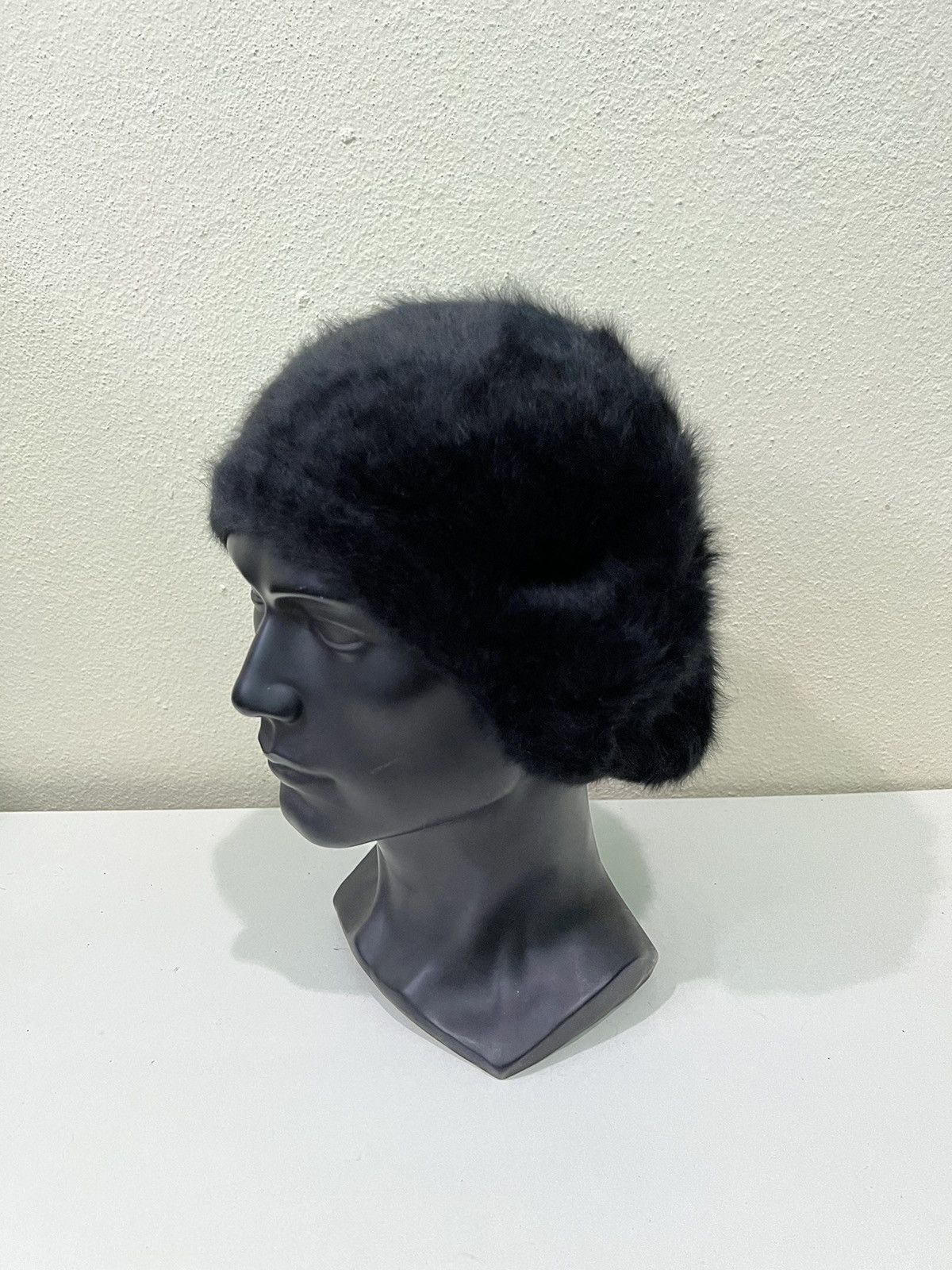 Japanese Brand Japanese Brand Mohair Fur Beanie Hat Size ONE SIZE - 3 Thumbnail