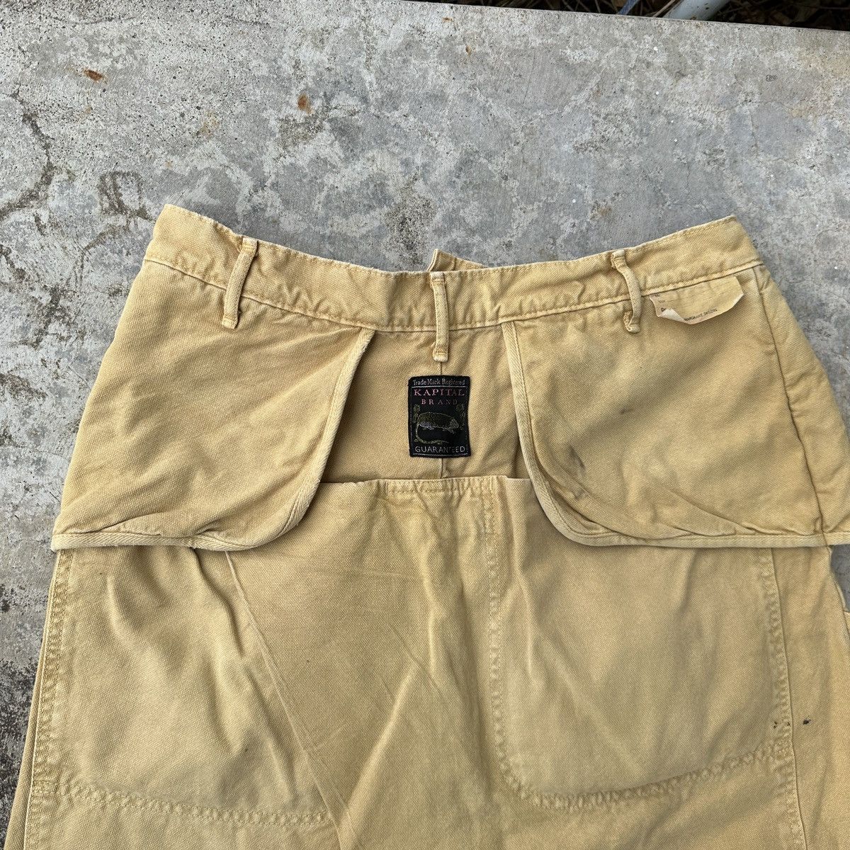 Kapital Dropped crotch sarouel rabbit military workwear pant Size US 32 / EU 48 - 6 Thumbnail
