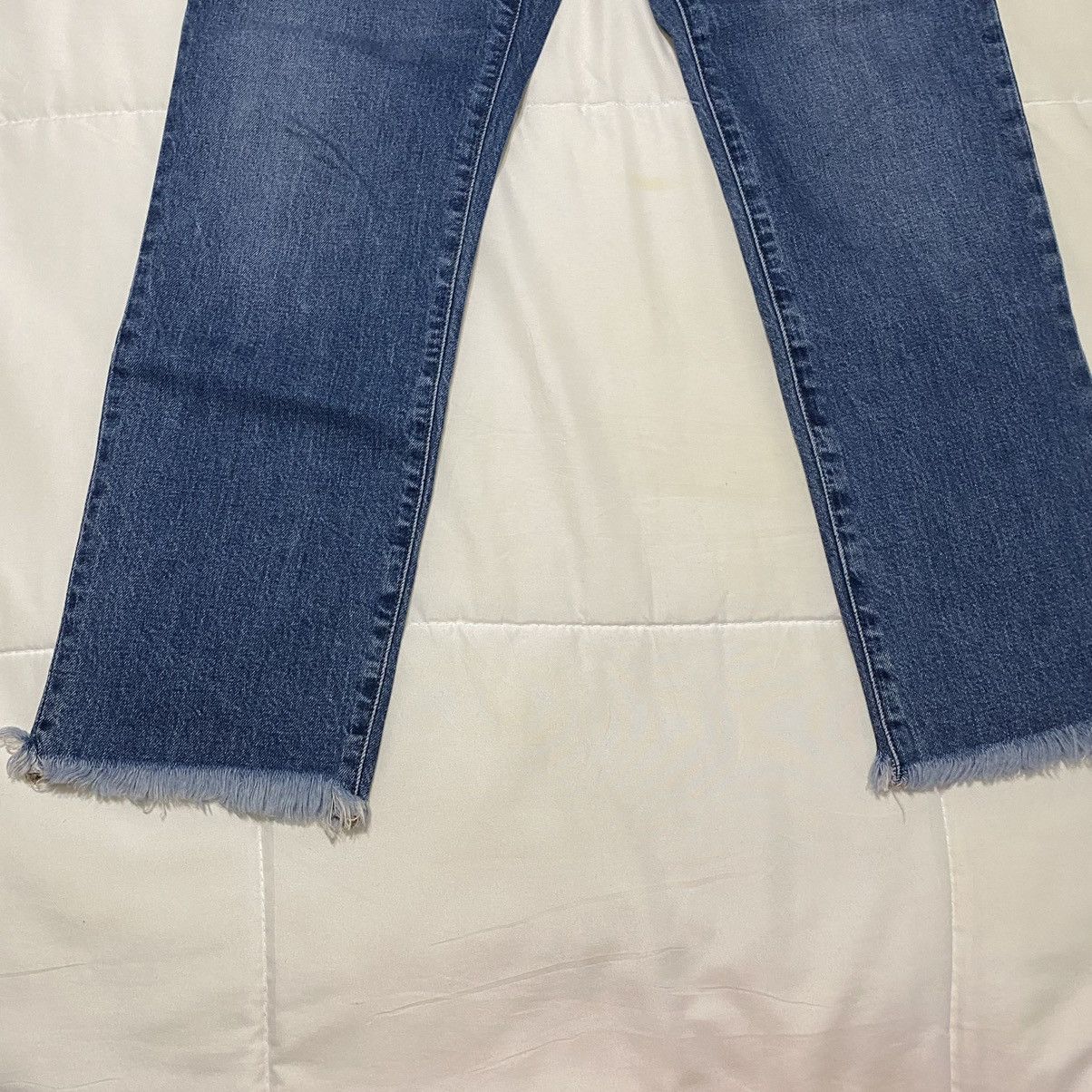 J.Crew J. Crew Vintage Wash Distressed Denim Jeans Size US 27 - 4 Thumbnail