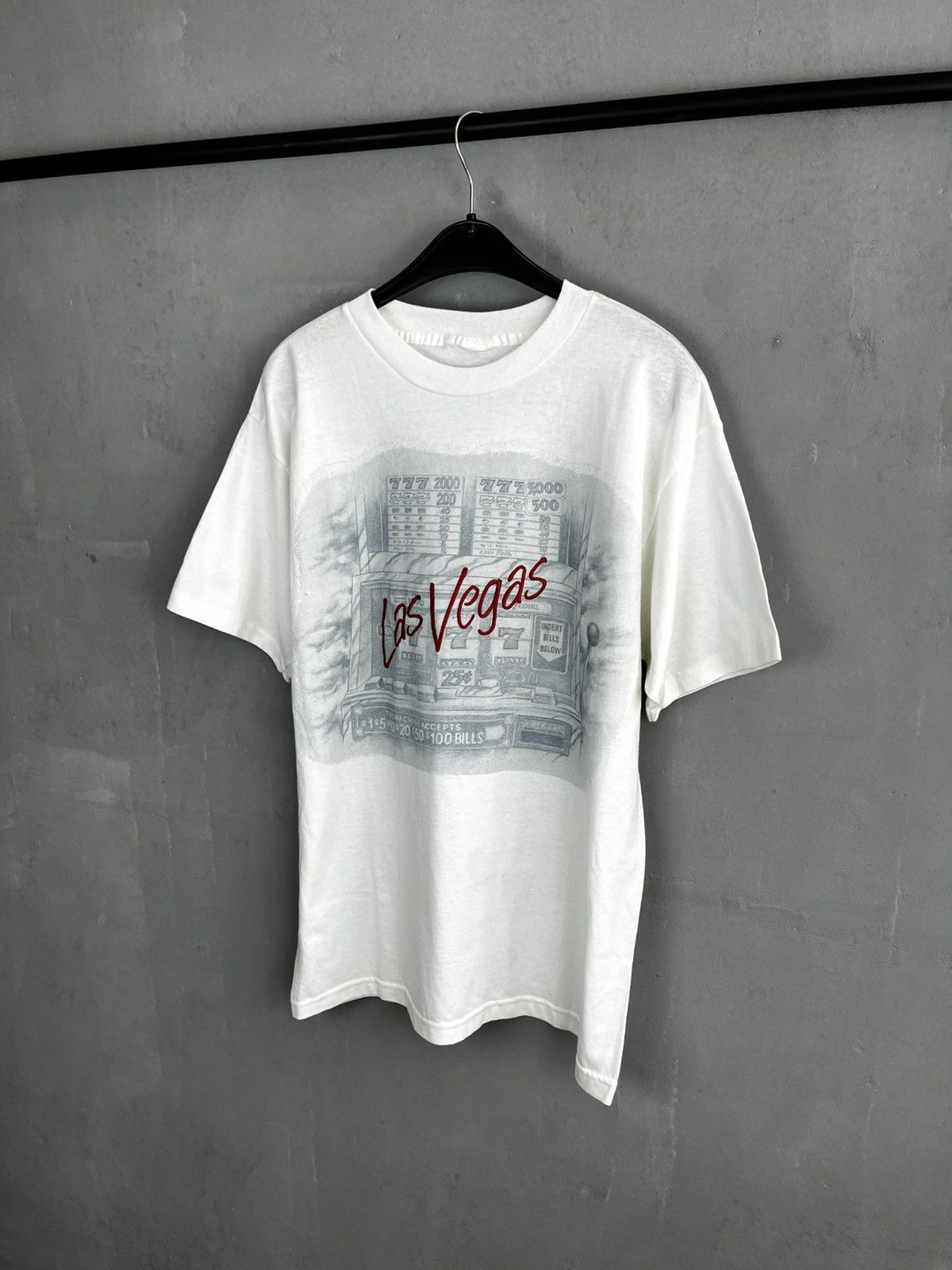Vintage Las vegas t shirt 1990 s vintage Size US XL / EU 56 / 4 - 4 Thumbnail